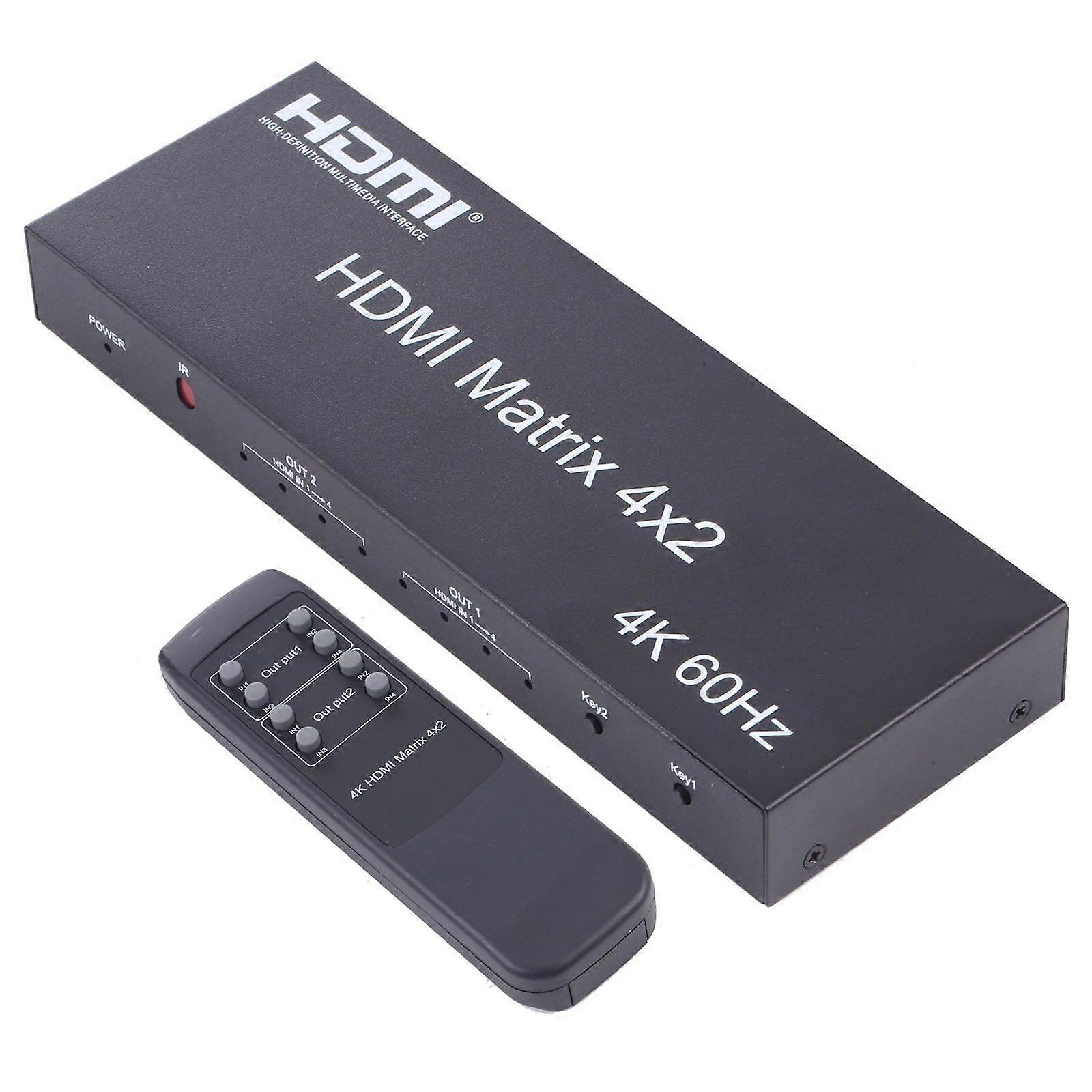 HDMI 4x2 Matrix Switcher