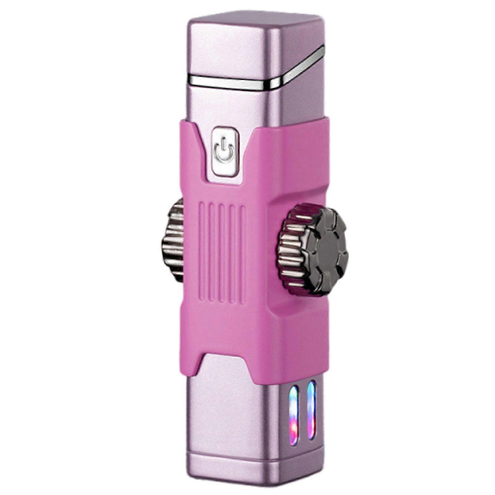 Electric Lighter Fidgets Spinners Windproof Arc Lighter With Rechargeable Design Birthday Present for Dad