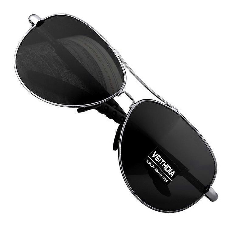 Men's sunglasses with UV400 polarized lenses, lightweight and suitable for multiple scenarios