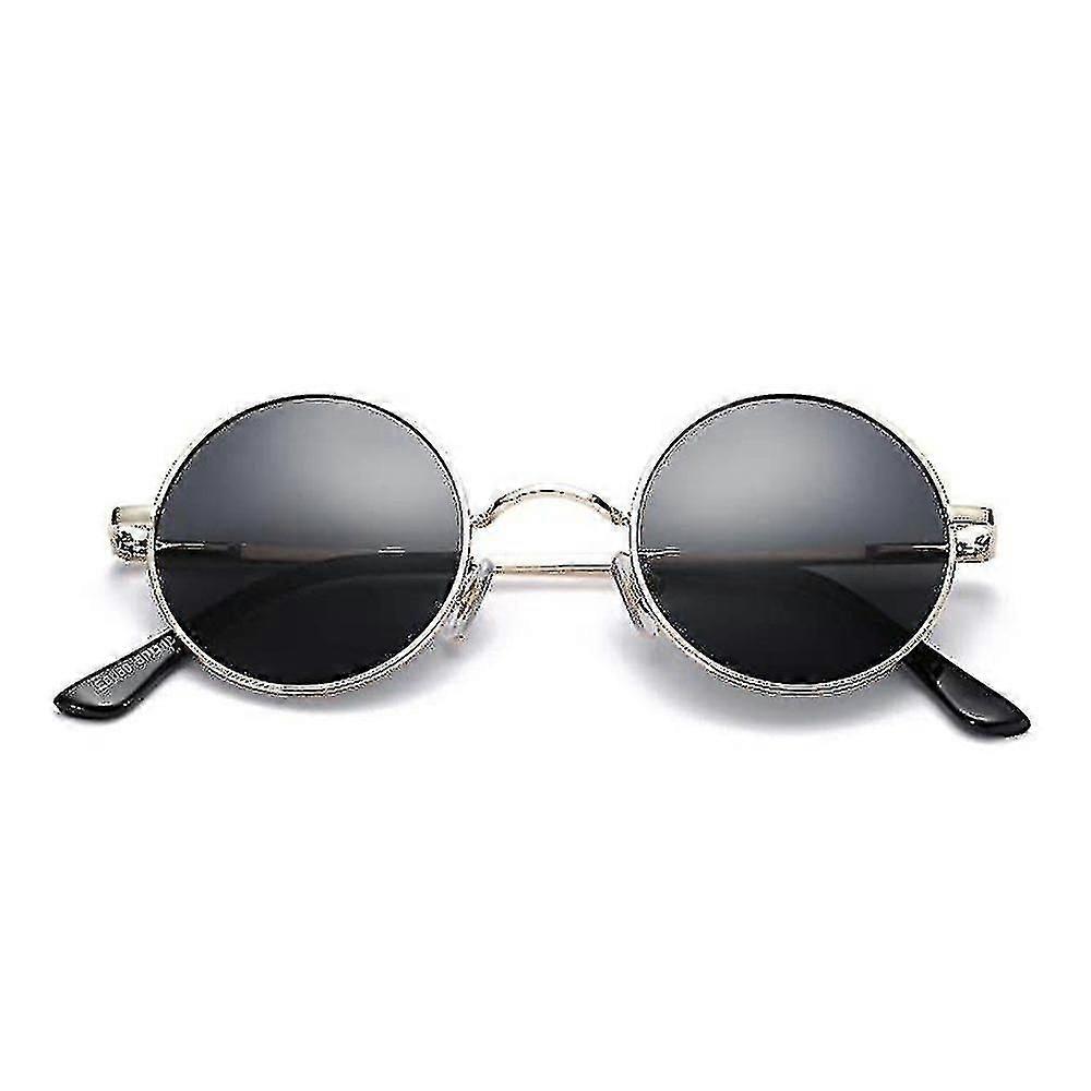 Retro małe okrągłe spolaryzowane okulary przeciwsłoneczne John Lennon Style dla mężczyzn i kobiet