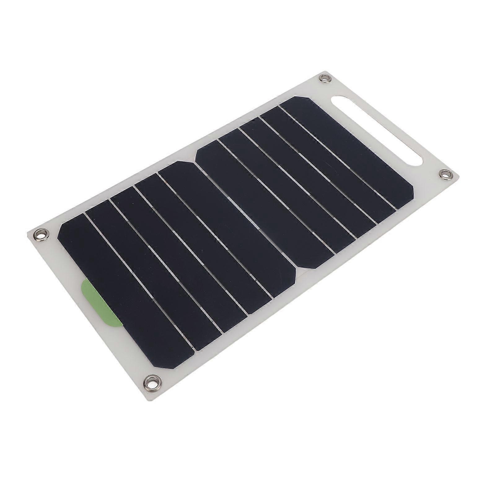 10W Portable Monocrystalline Solar Panel Waterproof with Buckles