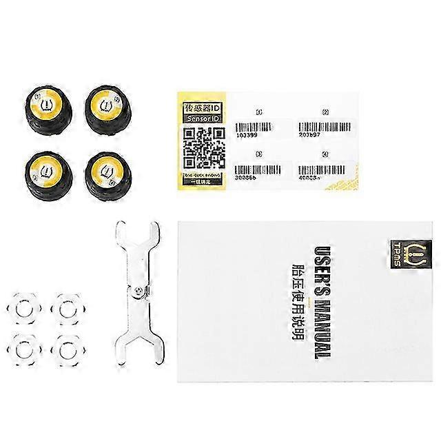 APP Display Universal Android iOS BLE TPMS Car Tire Pressure Sensor...