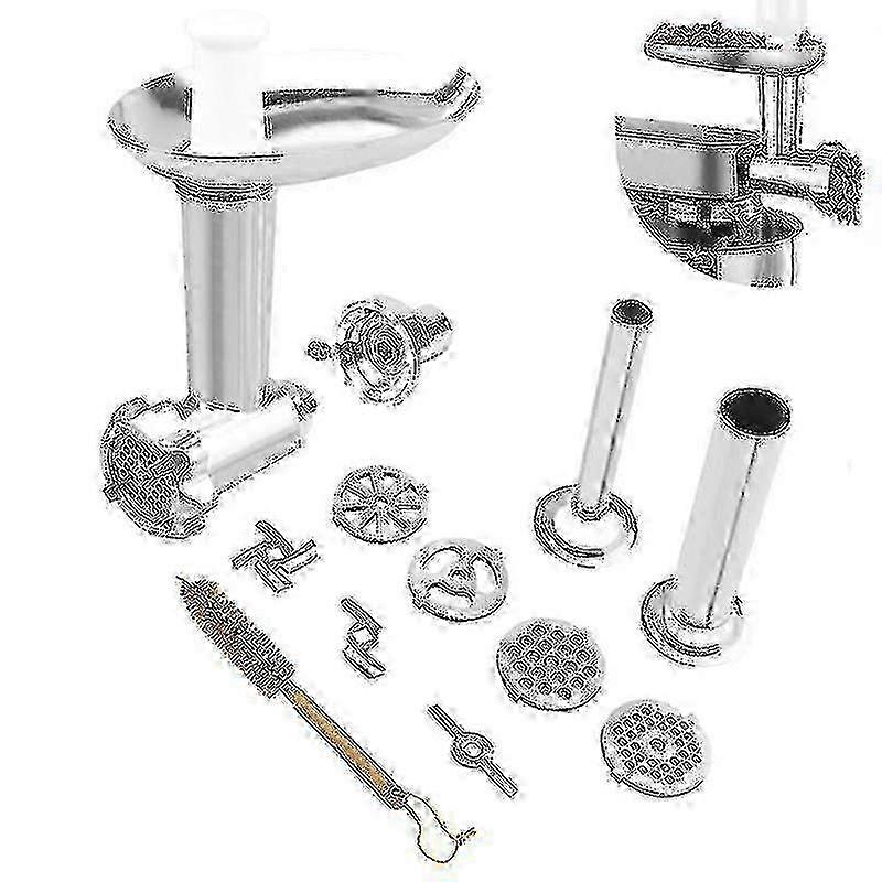 ケンウッドシェフメジャーKmix用ソーセージスタッフアタッチメント-調理用肉挽き器--