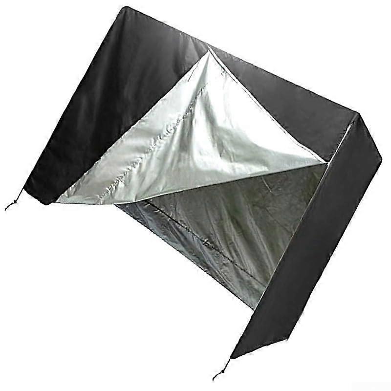 Easy Installation Outdoor Swing Cover for Two Seater, Waterproof Dust Protection, Heavy-Duty Material, UV Resistant