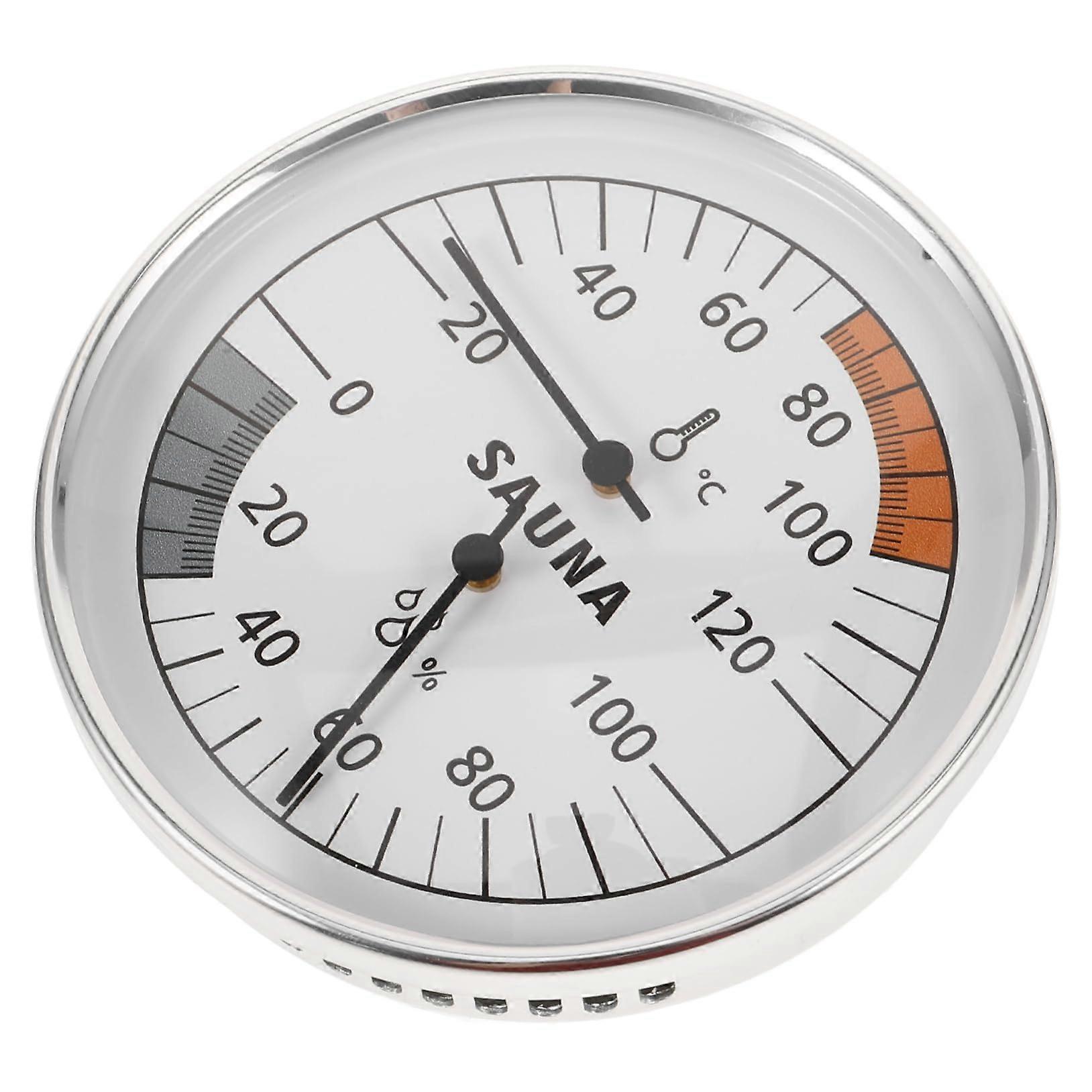 Indoor Temperature Gauge Thermohygrometer For Home Room Humidity Meter Wall Mounted Sauna Temperature Monitor Model 1
