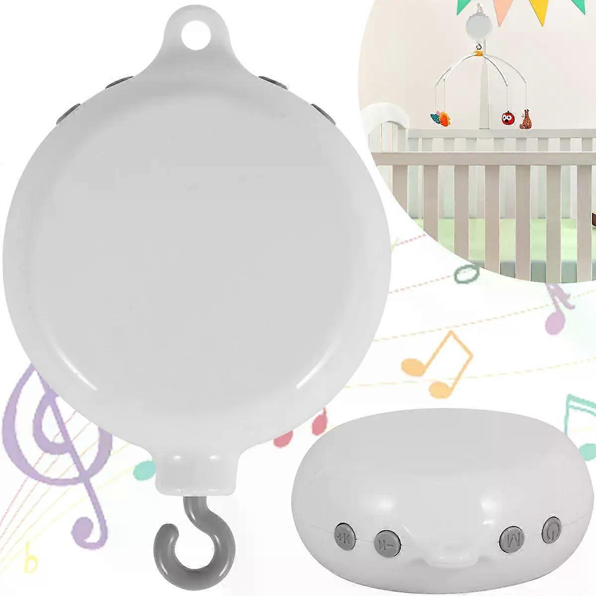 Baby Mobile Music Box Crib Mobile Musical Box with 3 Modes Baby Bedding Rotating Musical Box Battery Operated Cot Mobile Motor
