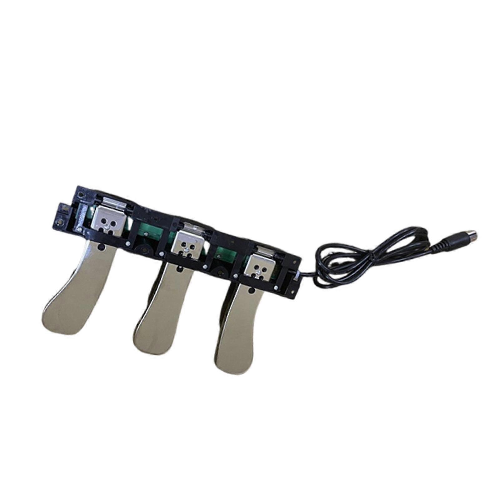 3 Pedal Part Portable Replacement for Digital Pianos Playing Enthusiasts
