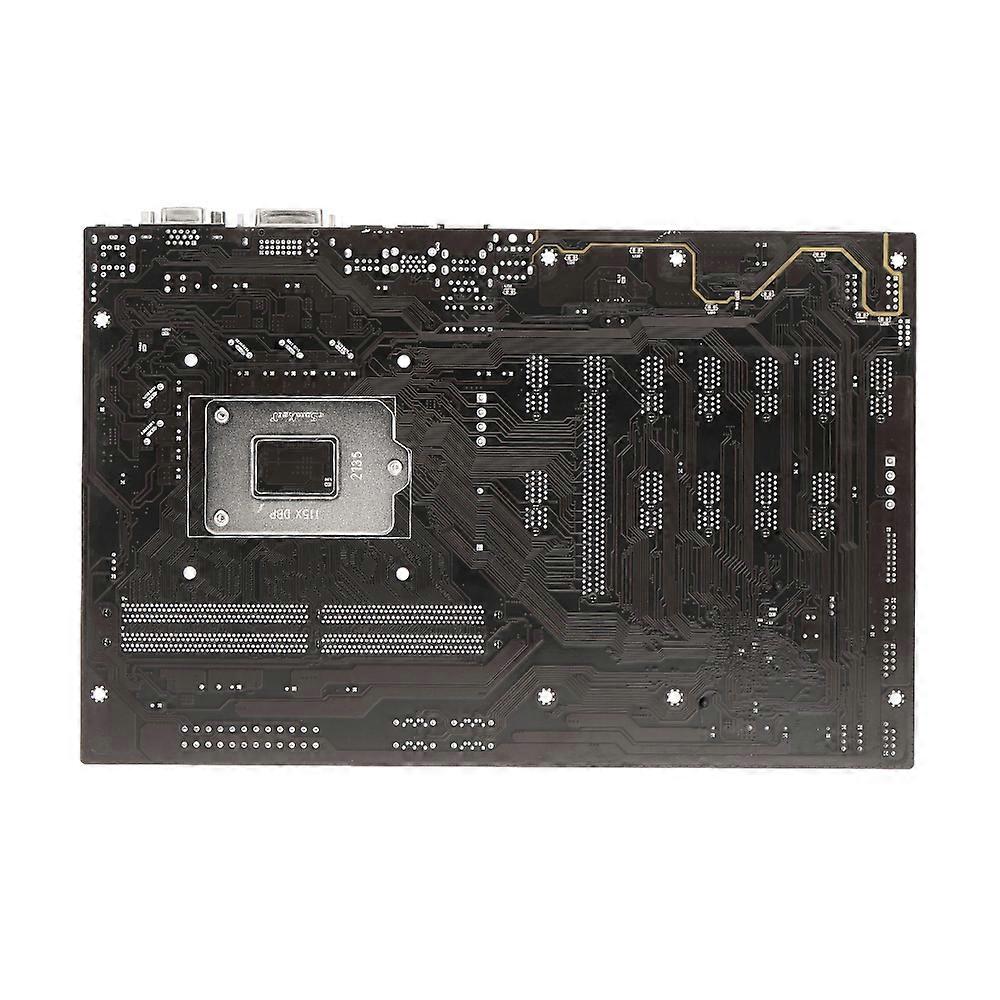 B250 BTC-12P Motherboard, 2 DDR4 Slots, 11 PCI-E 1X, VGA+DVI