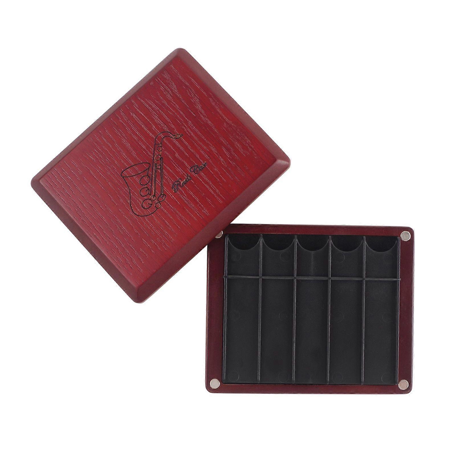 Reed Case Clarinet: Double-Sided Storage - Hold up to 10 - Alto Saxophone Reed Case for Bass Clarinet Sax - Saxophone Gift