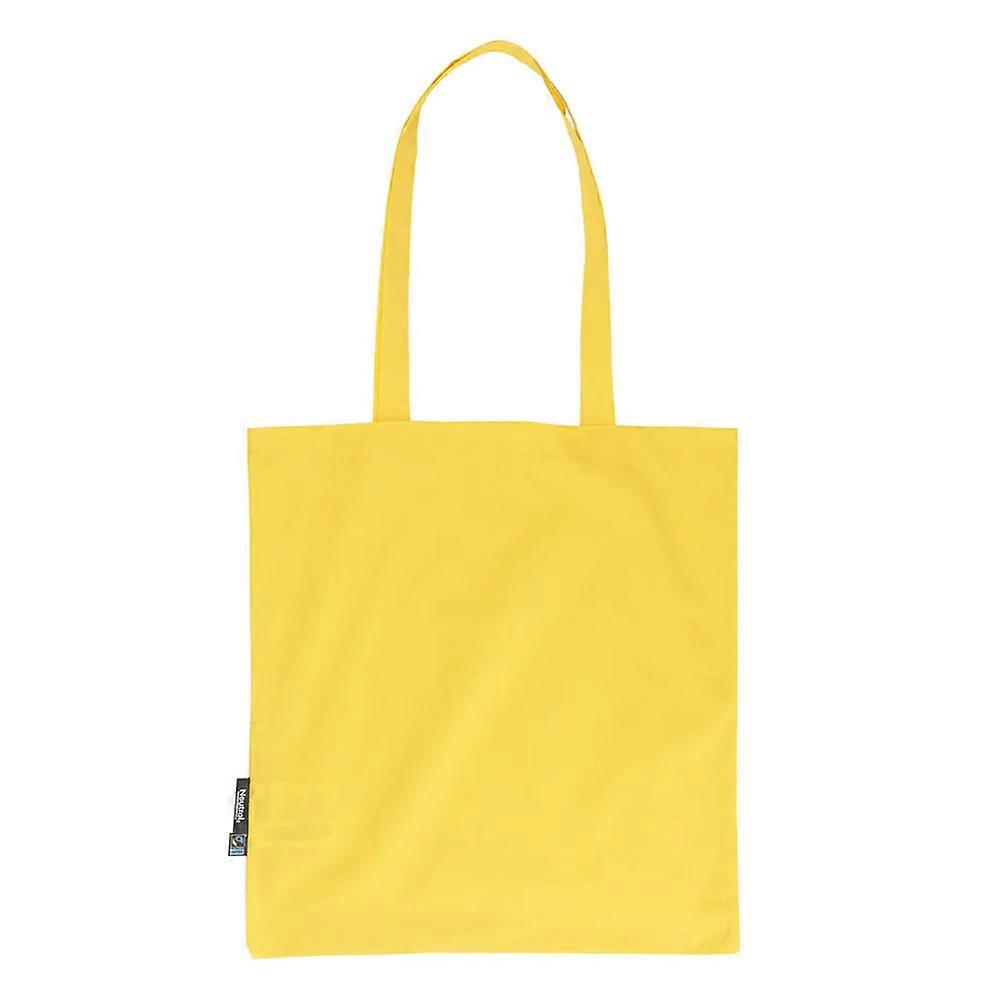 Neutral Long Handle Shopper Bag