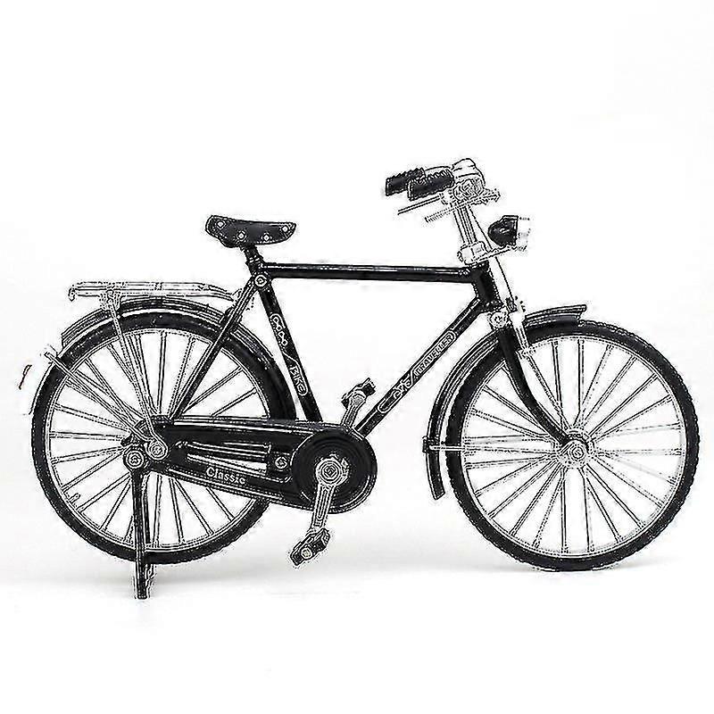 retro alloy bicycle model ornament 1:10 classic
