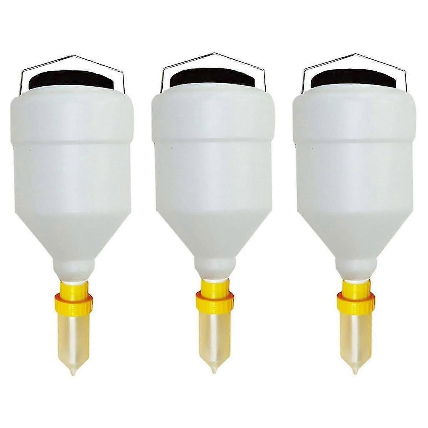 Bouteille à sauce compressible de 3,5 L Distributeur de sauce suspendu Bouteille à sauce compressible Distributeur de sauce suspendu Grand diamètre