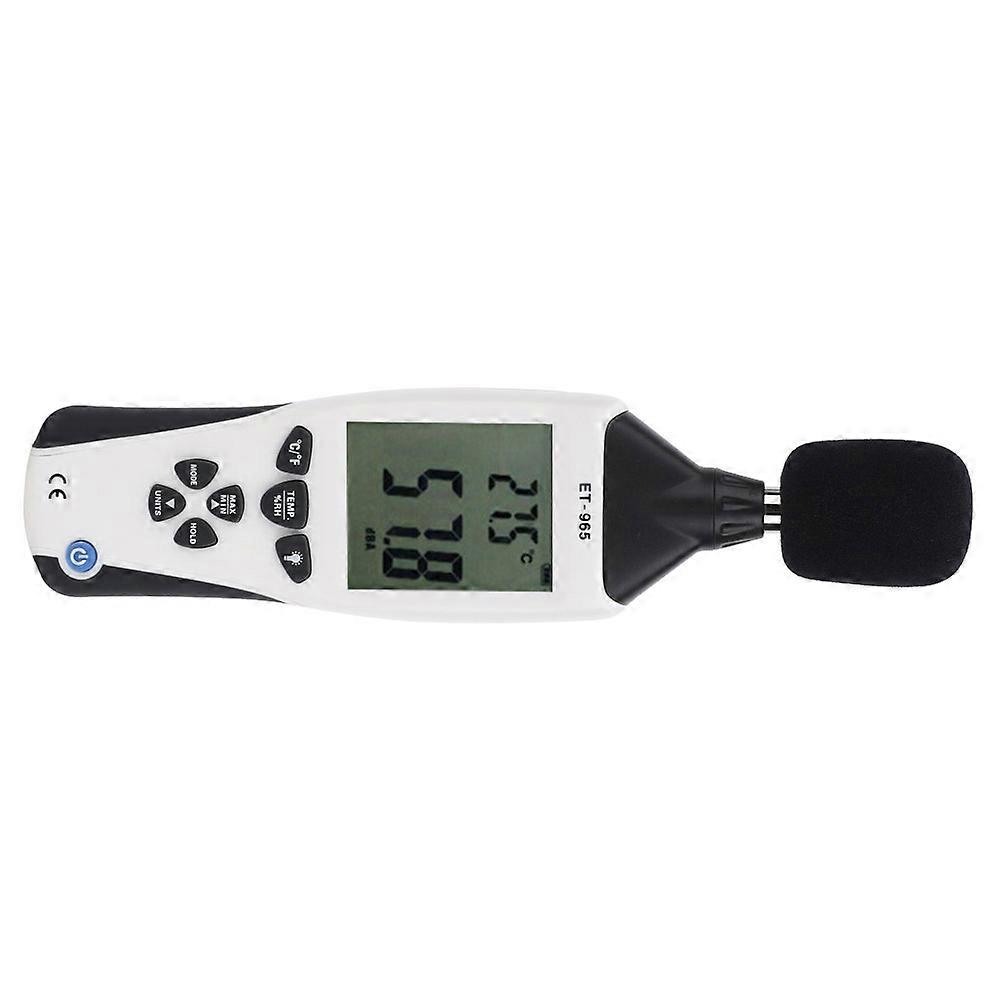 ET-965 5in1 Environmental Meter Temp Humidity Wind Speed Sound