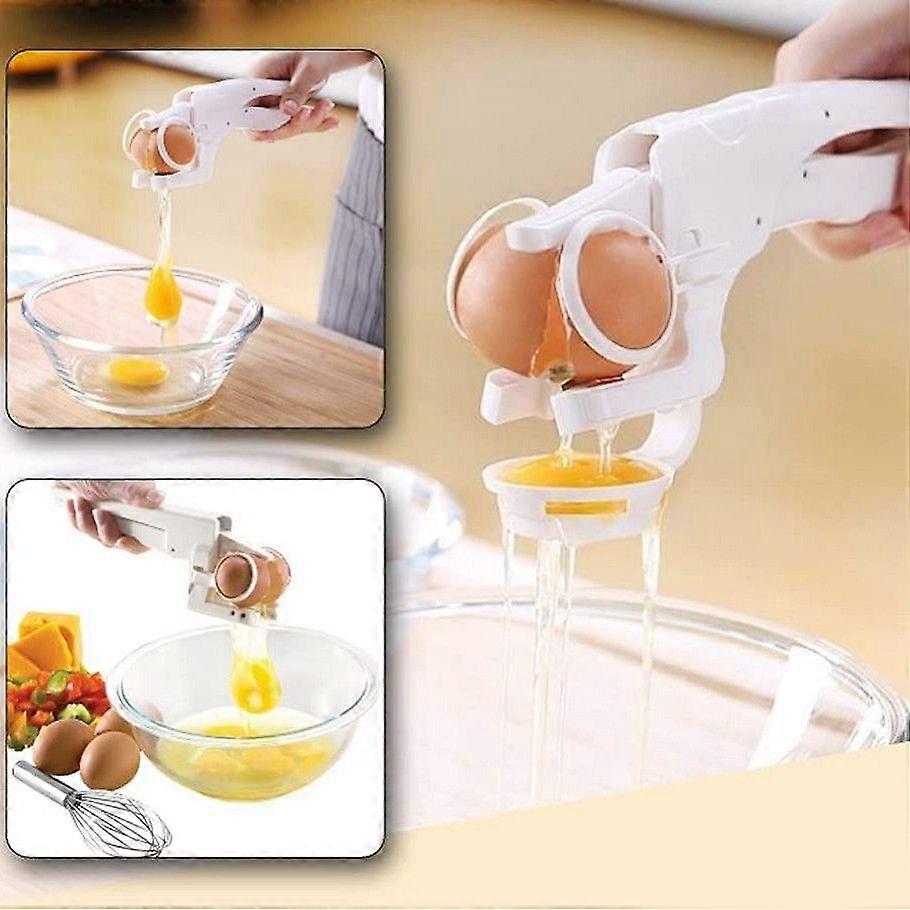 Handheld Egg Opener Egg Crackers Sturdy Food-Grade Egg Separator for Home Kitchen