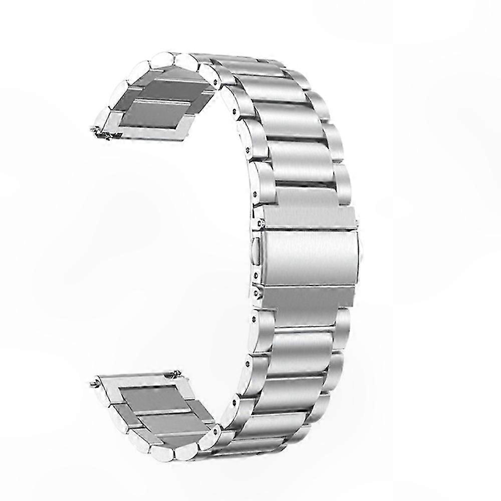 Titanium Alloy 24mm Watch Band for 3-Bead Wrist Strap Compatible with TicWatch Atlas/Pro 5 Enduro