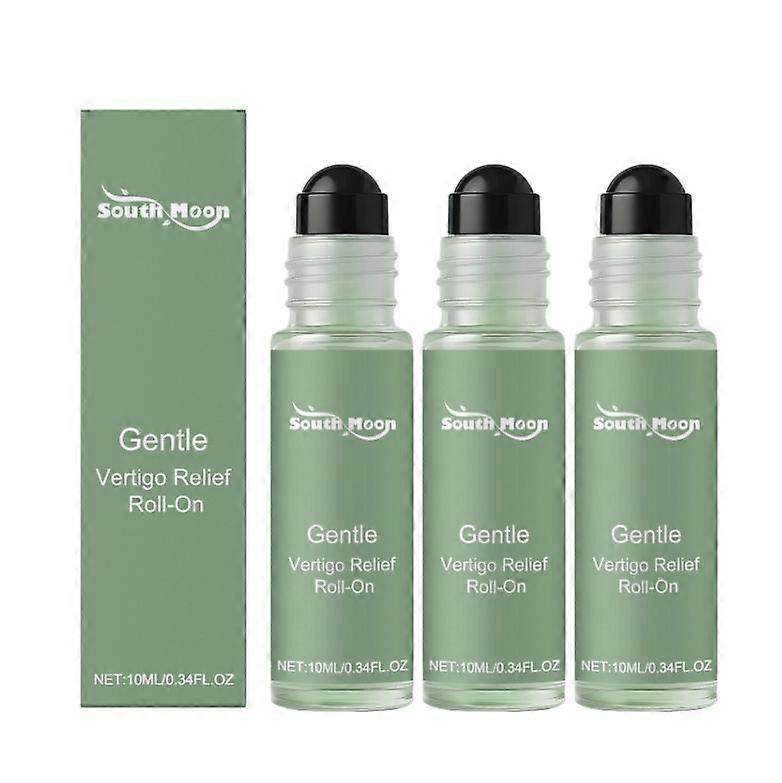 1~3x Anti-Dizzy Roll-On, Vertigo Ease Roller 10ml, Natural & Fast-Acting Essential Oils for Vertigo and Dizziness Support new