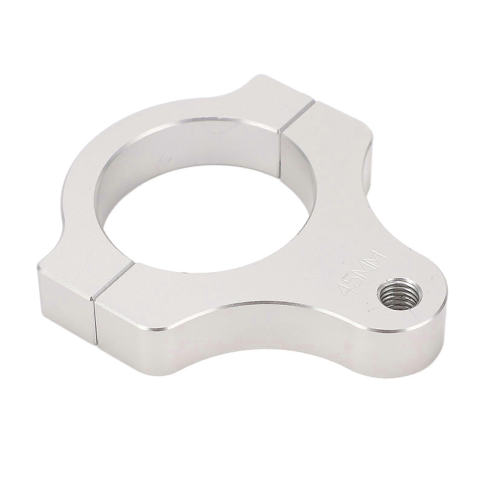Steering Damper Fork Frame Mounting Clamp Vibrations Reduction Lightweight Damper Fork Bracket Support Holder for Motorcycle 45MM