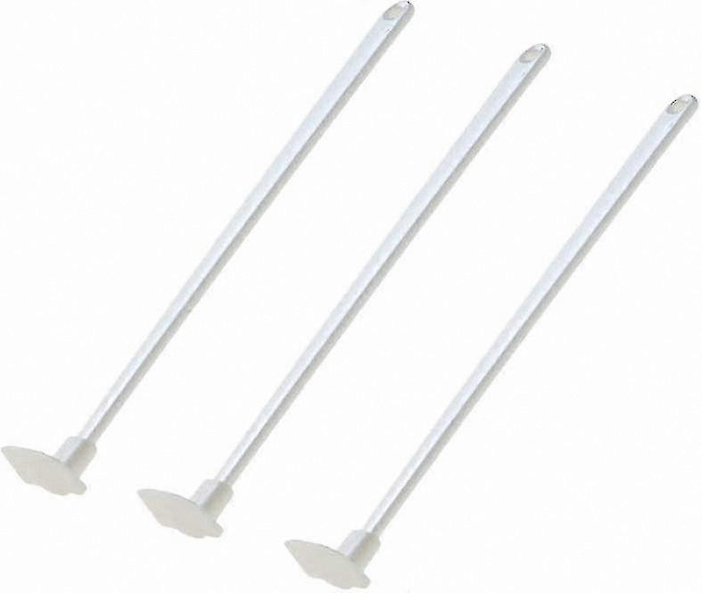 3-Pack Silicone Bottle Scraper with Long Handle for Cans and Butter Spatula Use