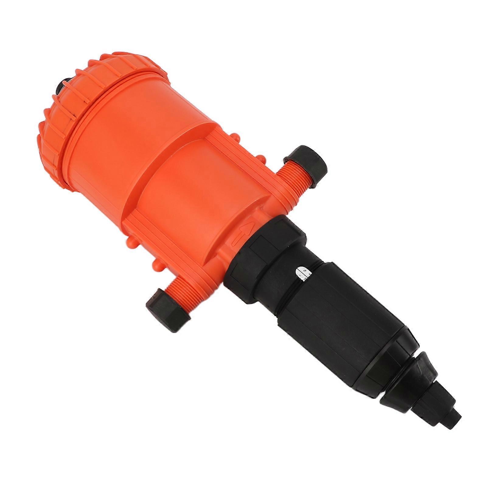 Adjustable Fertilizer Injector G3/4 Male Thread 1-5% Dosing Pump