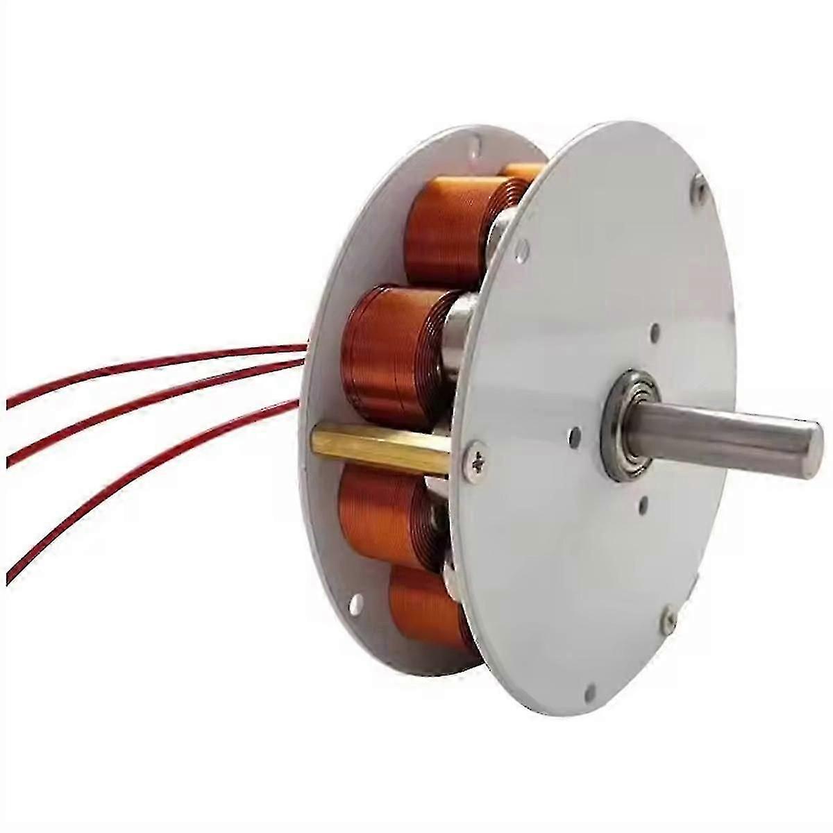Mini Generator Wind Power Hand Crank Generator Motor 24V Strong Magnetic Low Speed Power Generator I