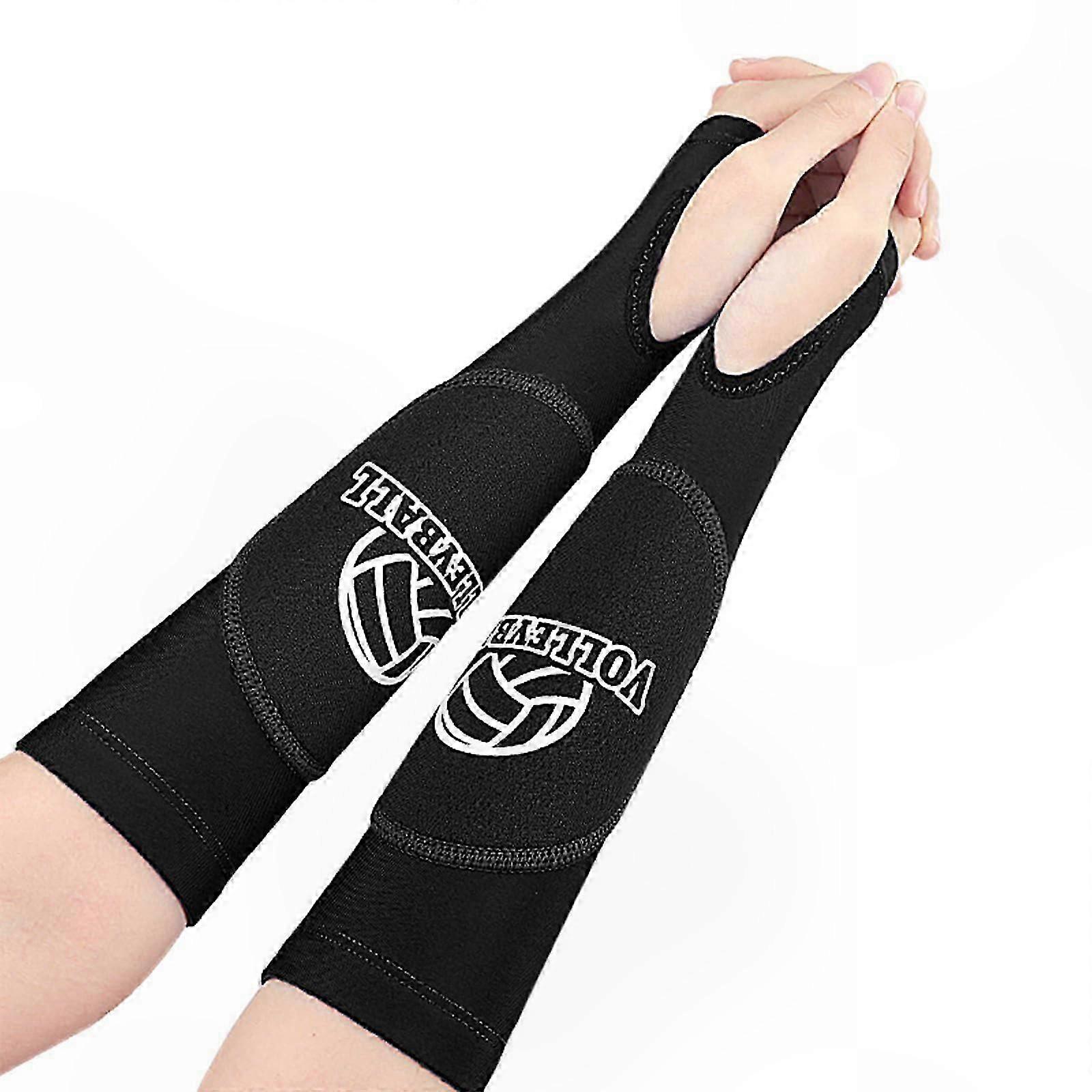 Volleyball Protective Gear Set - Wrist Guards, Elbow Pads, Forearm Sleeves, Hand Protection for Enhanced Performance