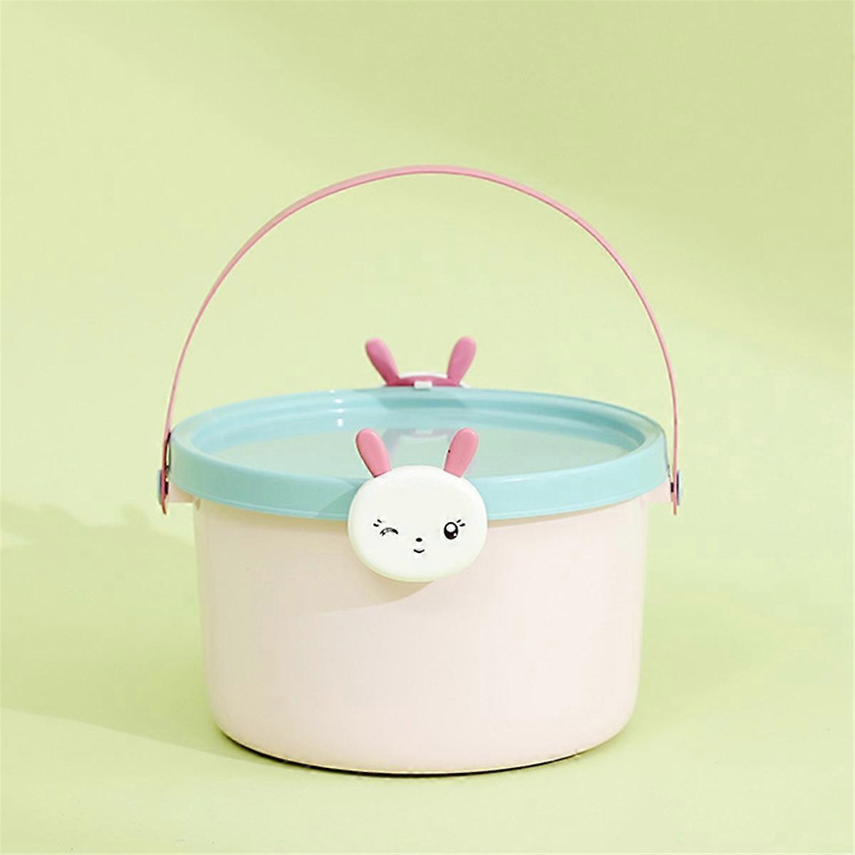 2PCS Toy Bins Building Blocks Organizer Toy Storage Bucket,A
