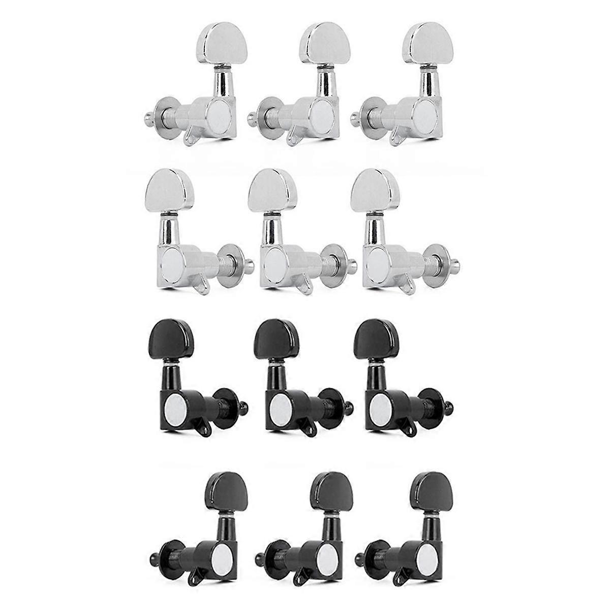 12PCS Electric Guitar Machine Heads Tuners For TL Tuning Pegs
