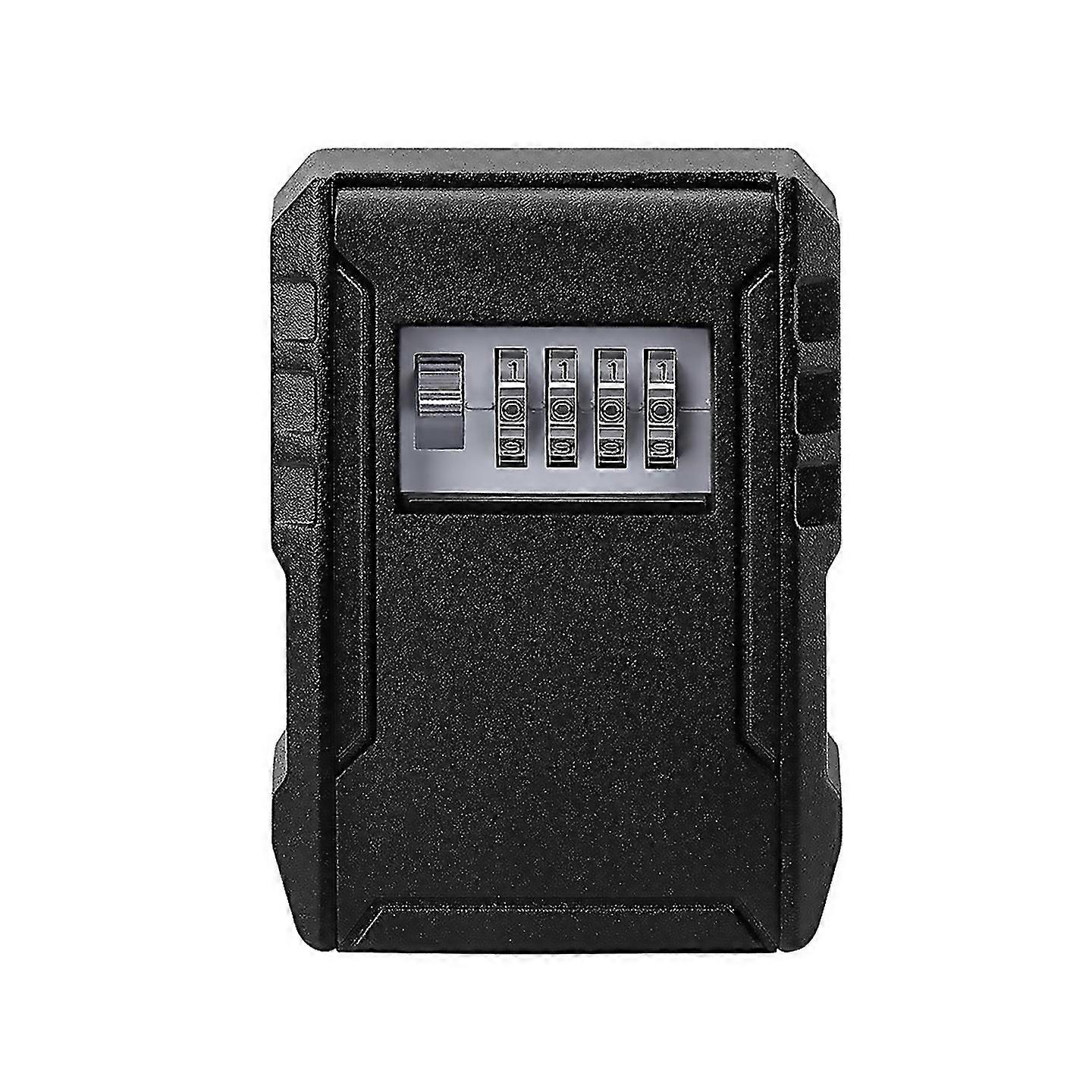 For Metal Password Key Box Wall Mounted 4 Digits Password Storage Box