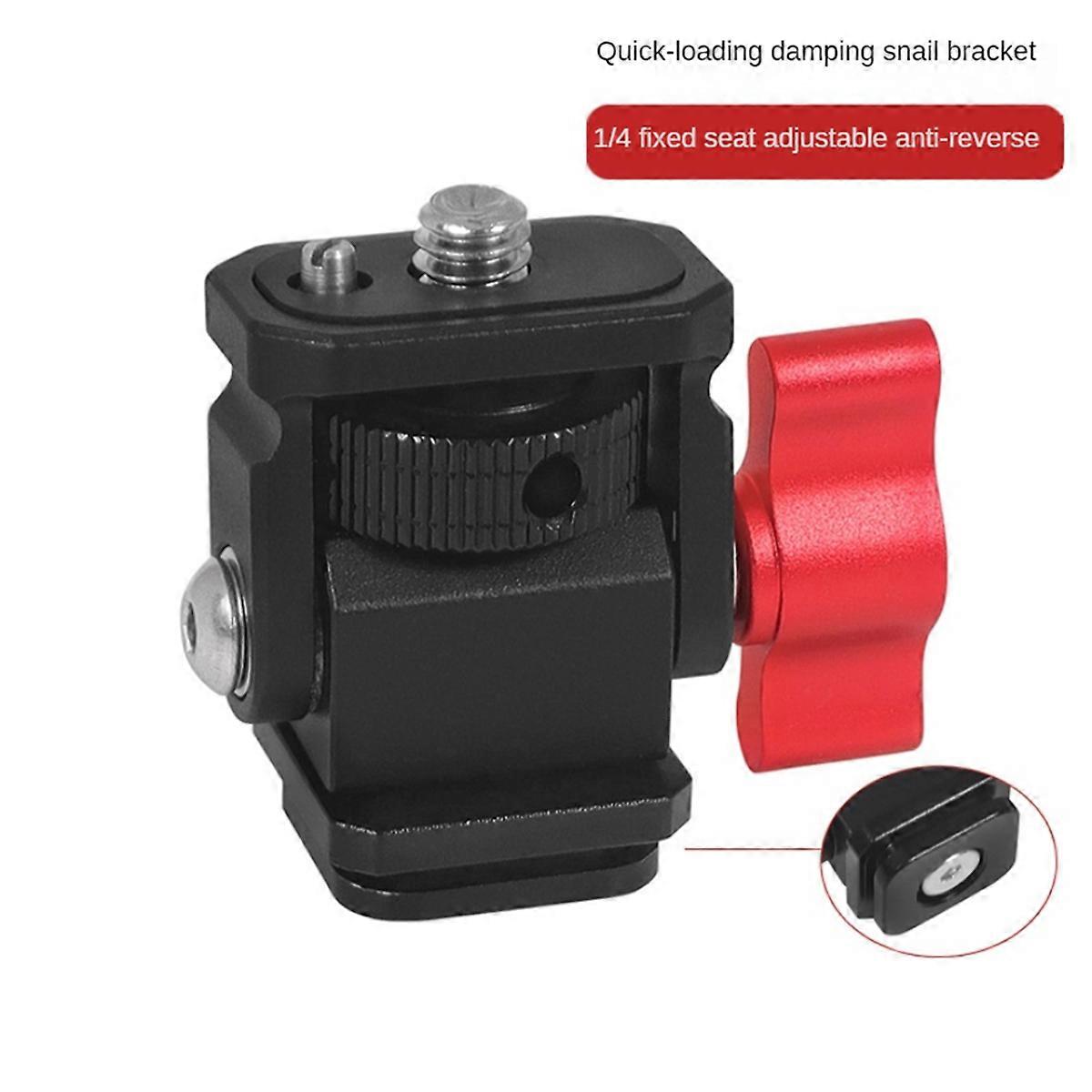 Photography Stands Quick Release Grip Adjustable Damping Worm Head