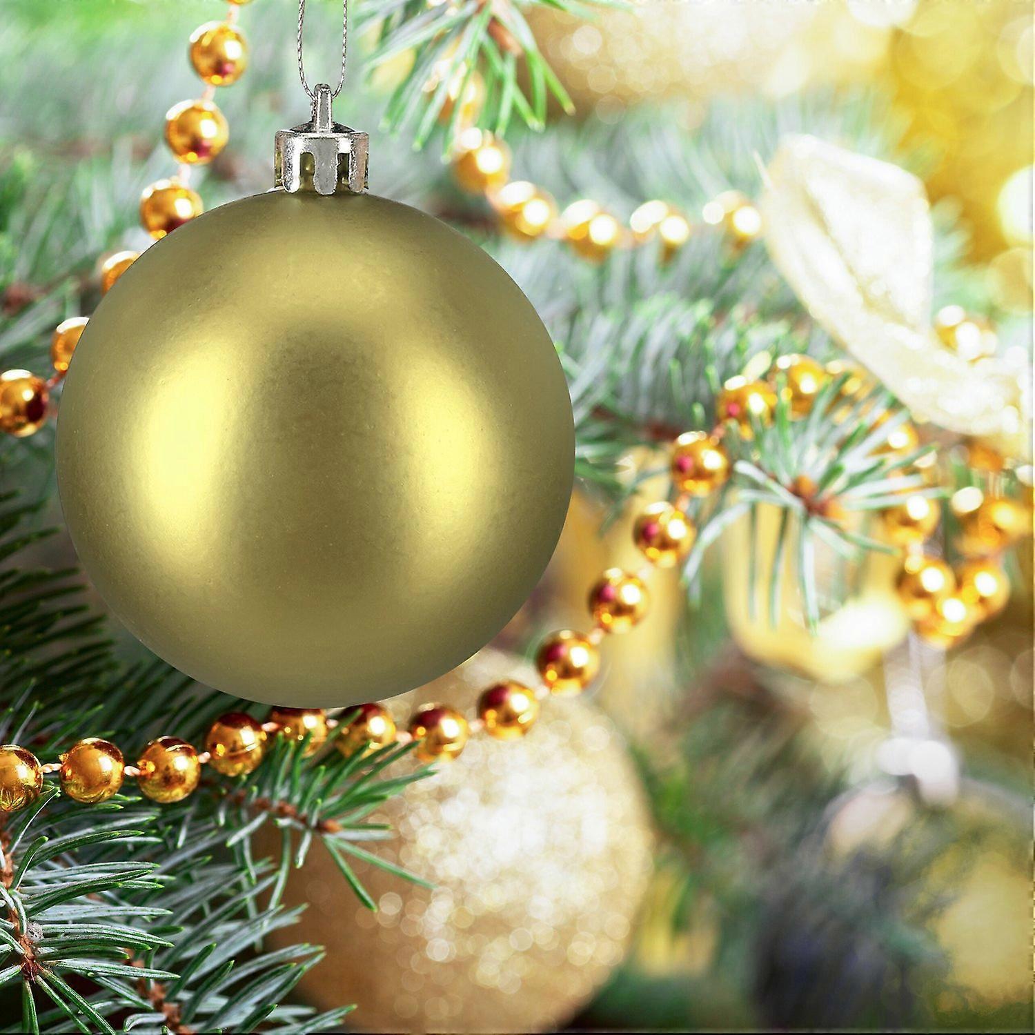 Christmas baubles set, matte/glossy/glitter finish