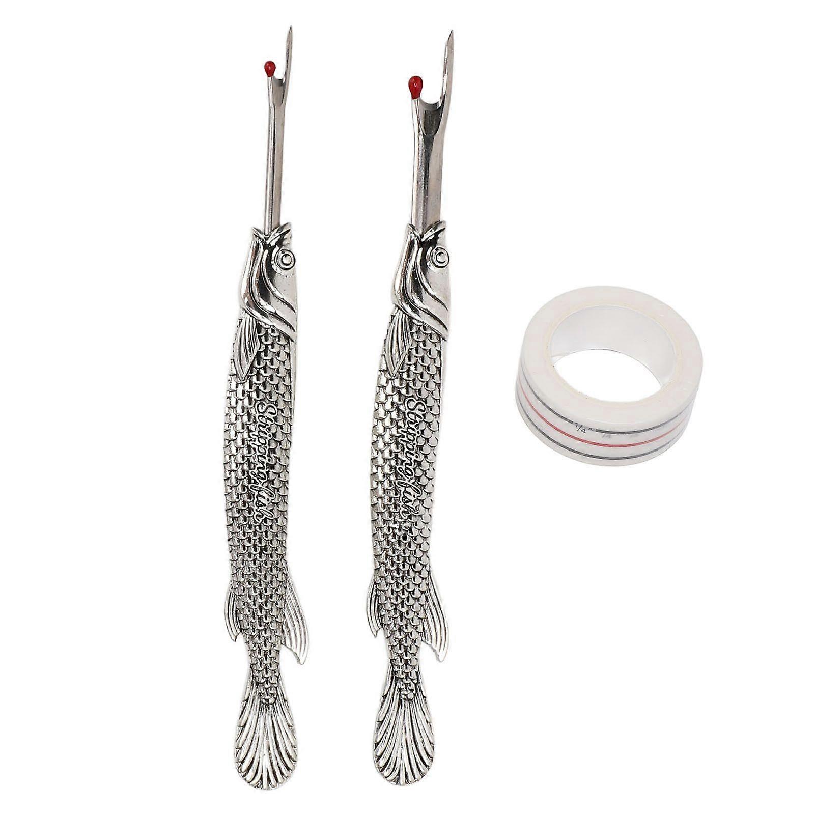 Seam Ripper Multifunctional Sewing Seam Thread Remover with Masking Tape for Cross Stitch Silver