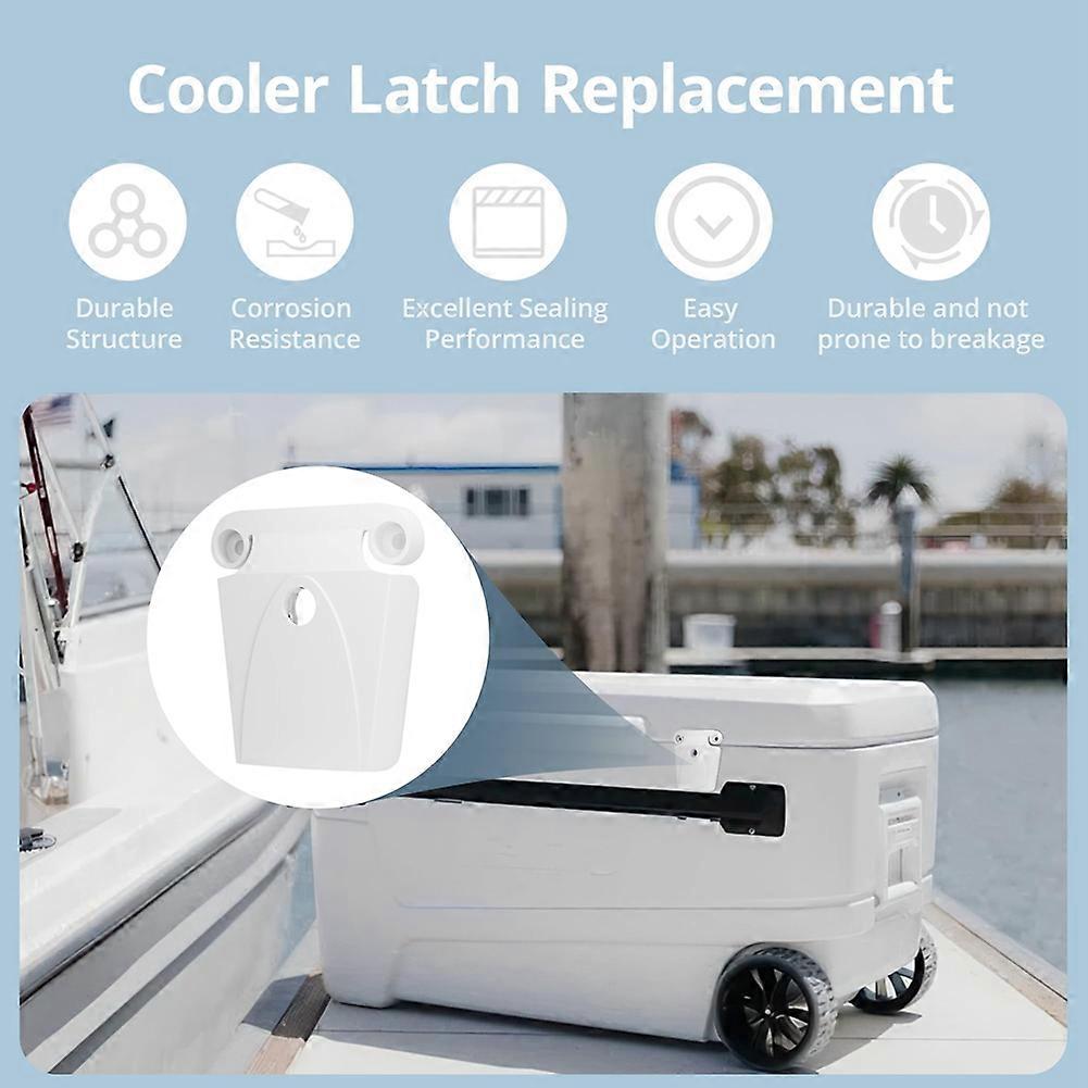 Latch Posts and Screws for Cooler, for Igloo 50-165 Qt Coolers,High Strength Cooler Latch Replacement Parts
