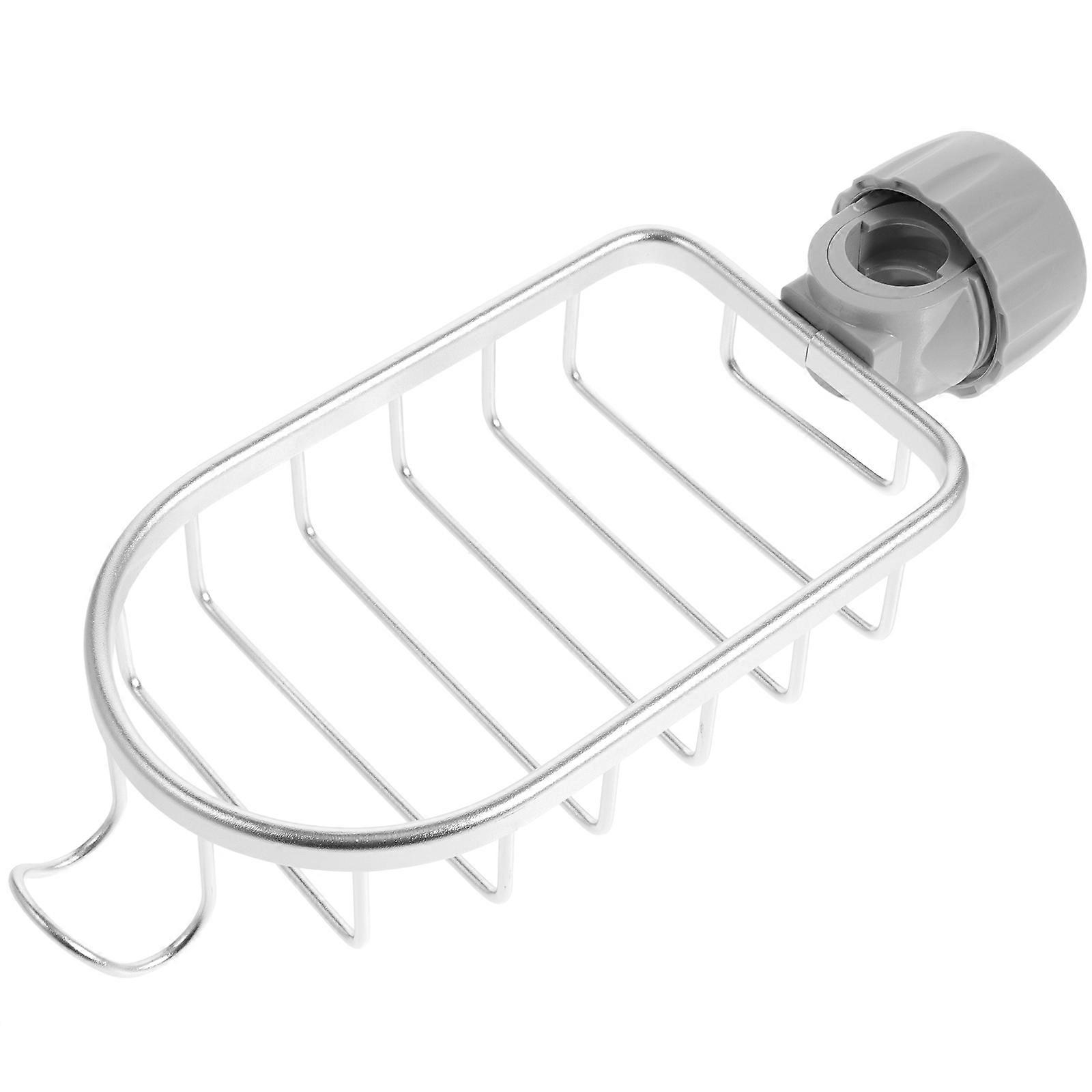 Household Sponge Holder for Storage with 2Pcs Towel Sponge Draining Rack
