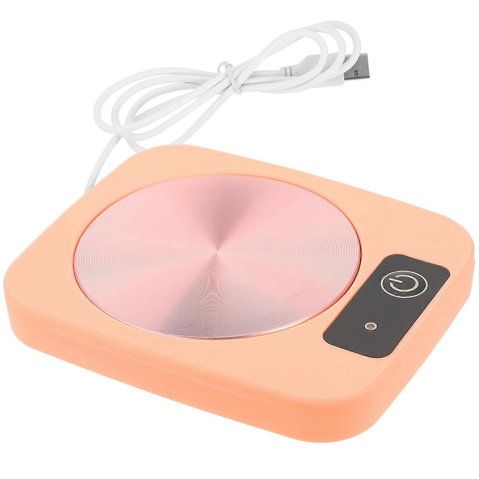 Coffee Cup Warmer Practical Heating Cup Plate for 2Pcs Household