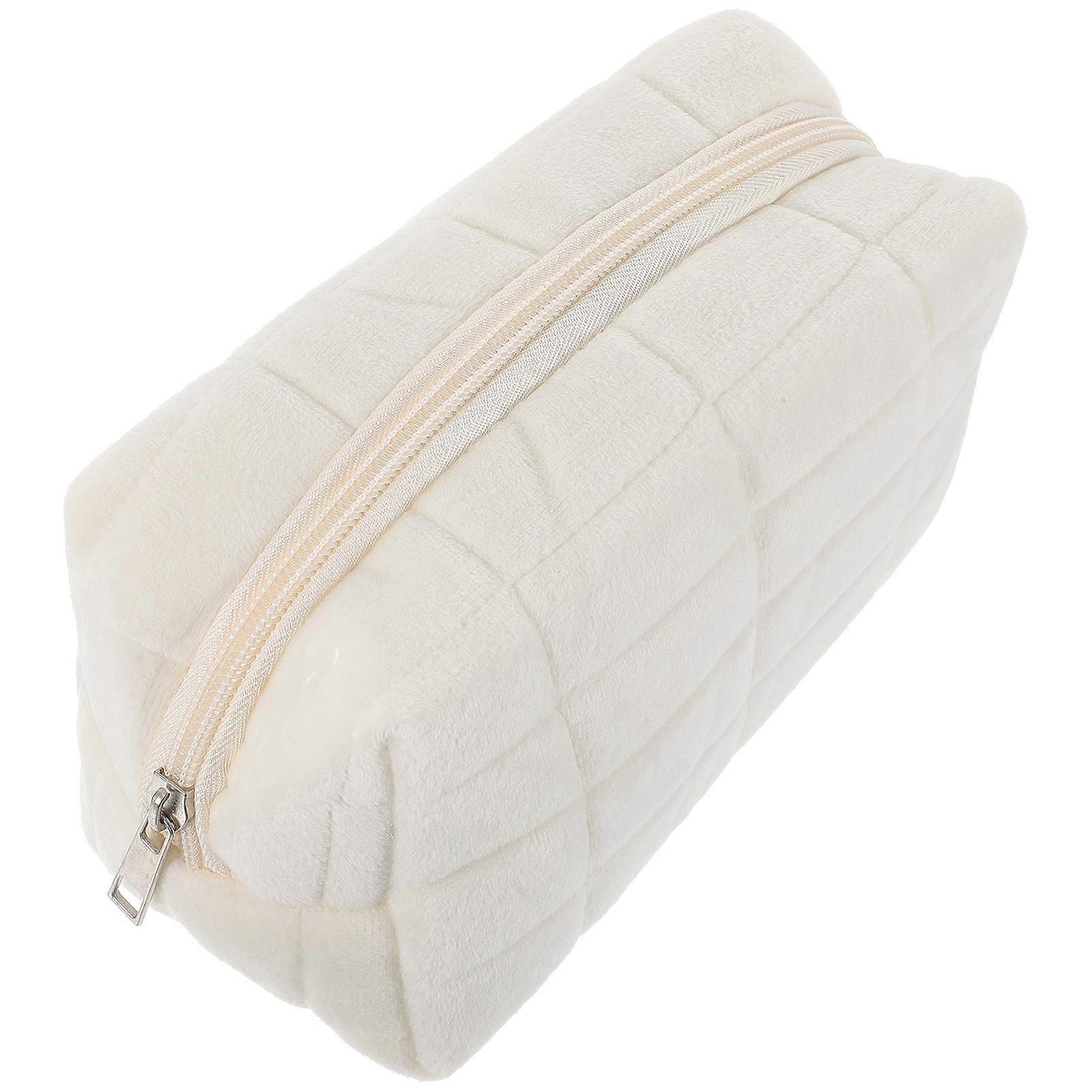 Makeup Bag Set 2Pcs Large Capacity Toiletry Storage For Travel Accessories Crafted In Canvas Material