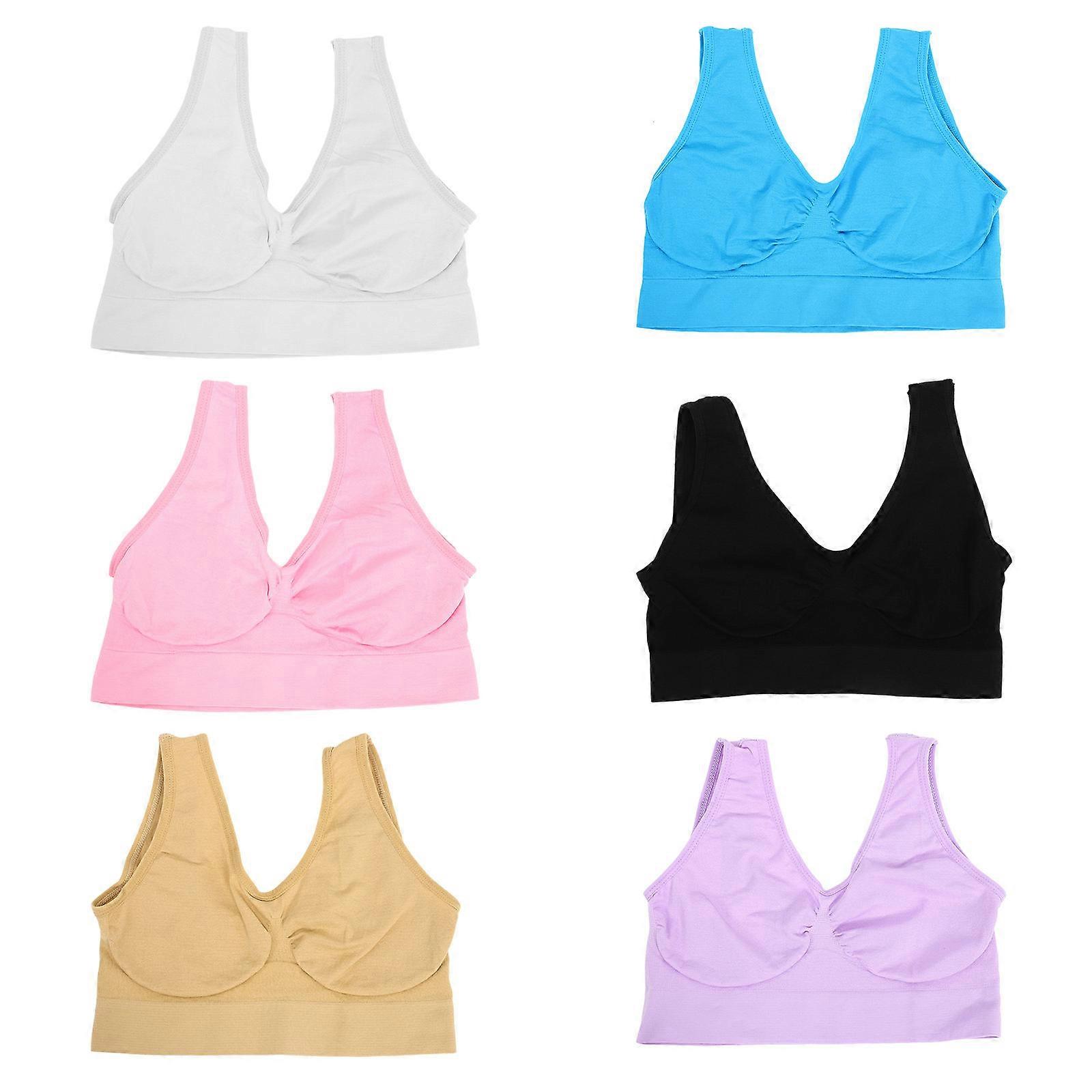 30 Pcs Women's Sports Bra Nylon Underwear Suitable For Workout Running Featuring High Elasticity Comfortable Design
