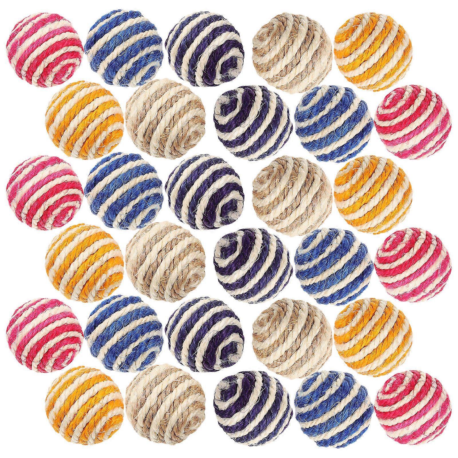 Cat Ball Toy Interactive Funny Pet Toys for 70Pcs Colorful Chewing Balls