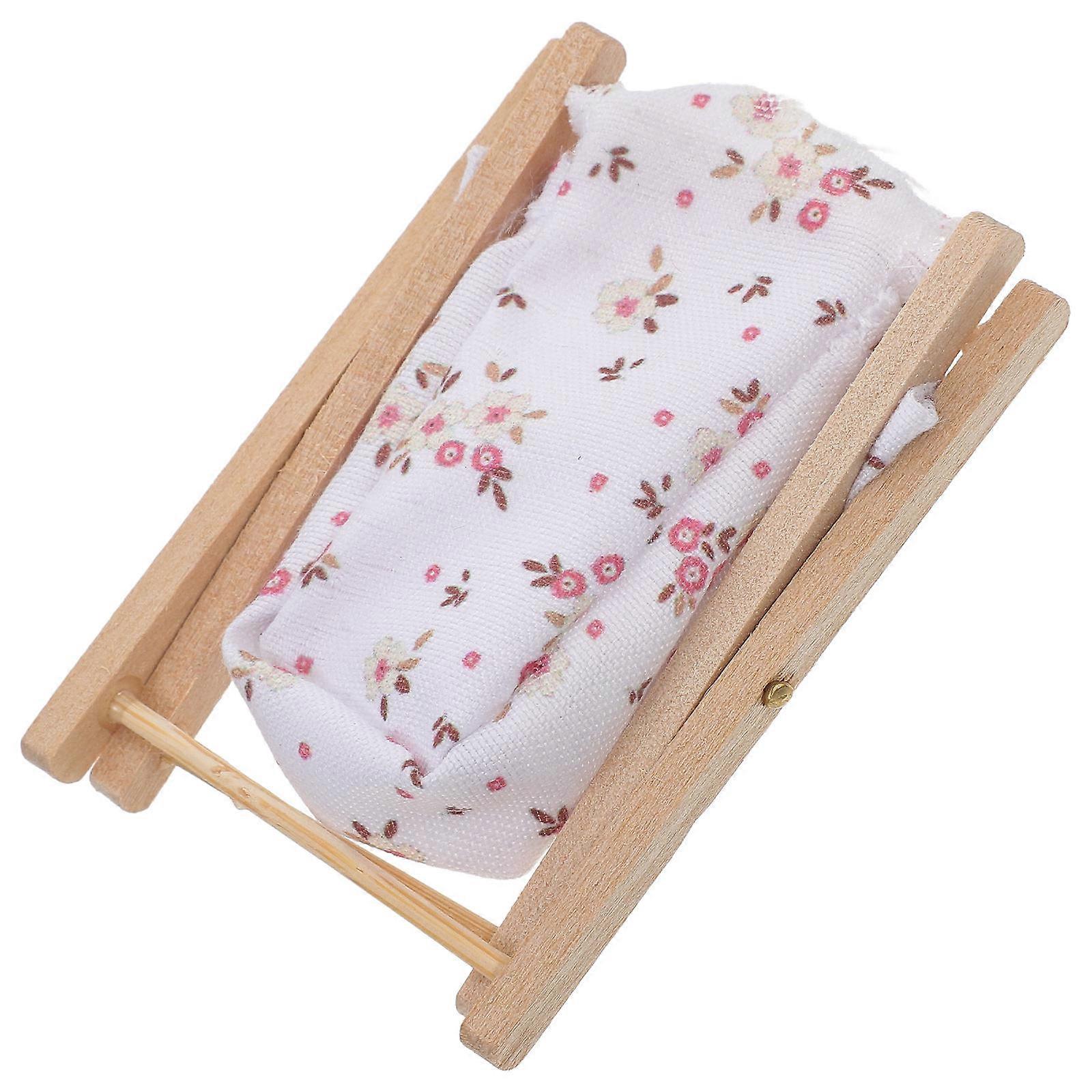 Doll House Miniature Laundry Basket Folding Storage Basket 4Pcs for Home