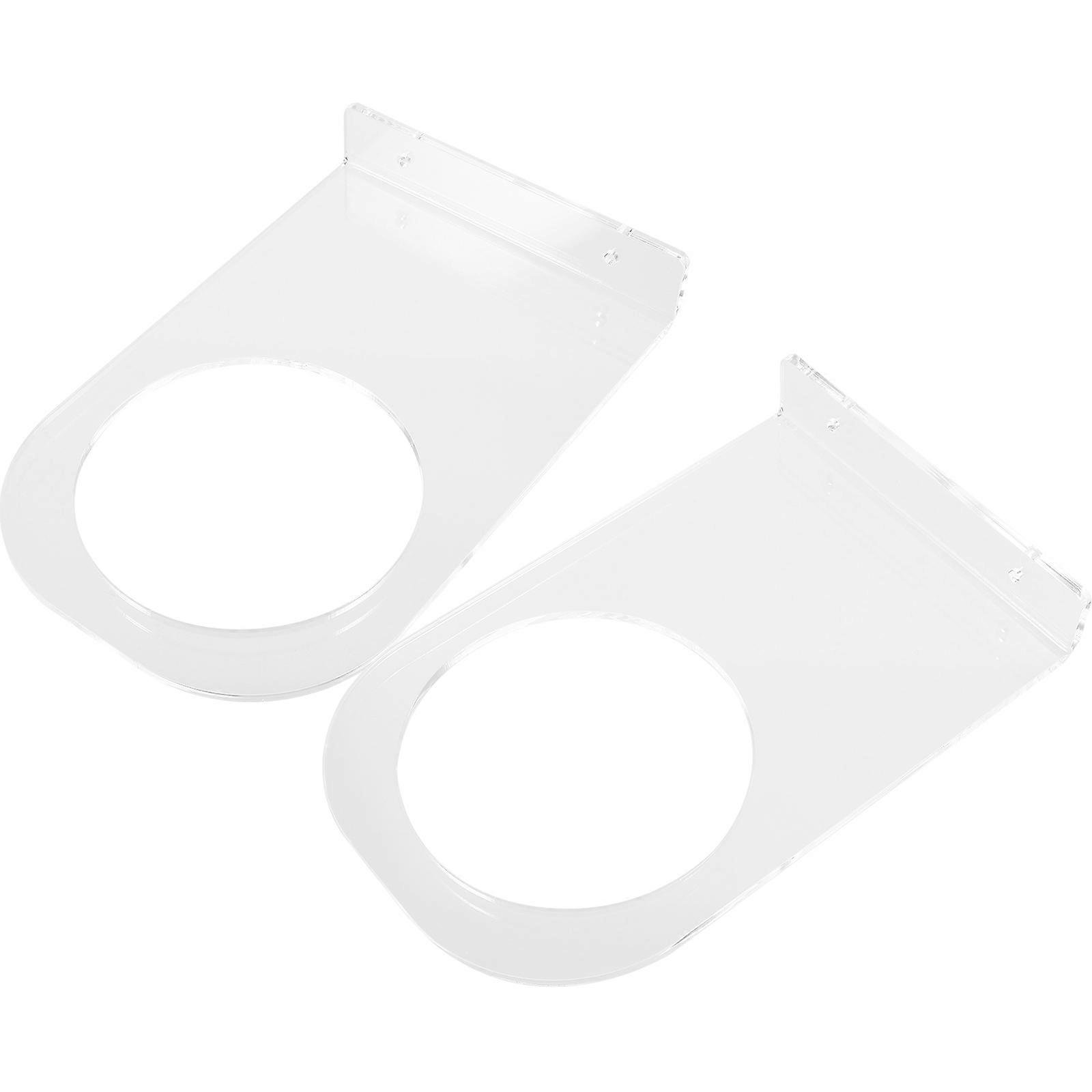 Basketball Holder Wall Mount for Display 8Sets Acrylic Ball Shelf