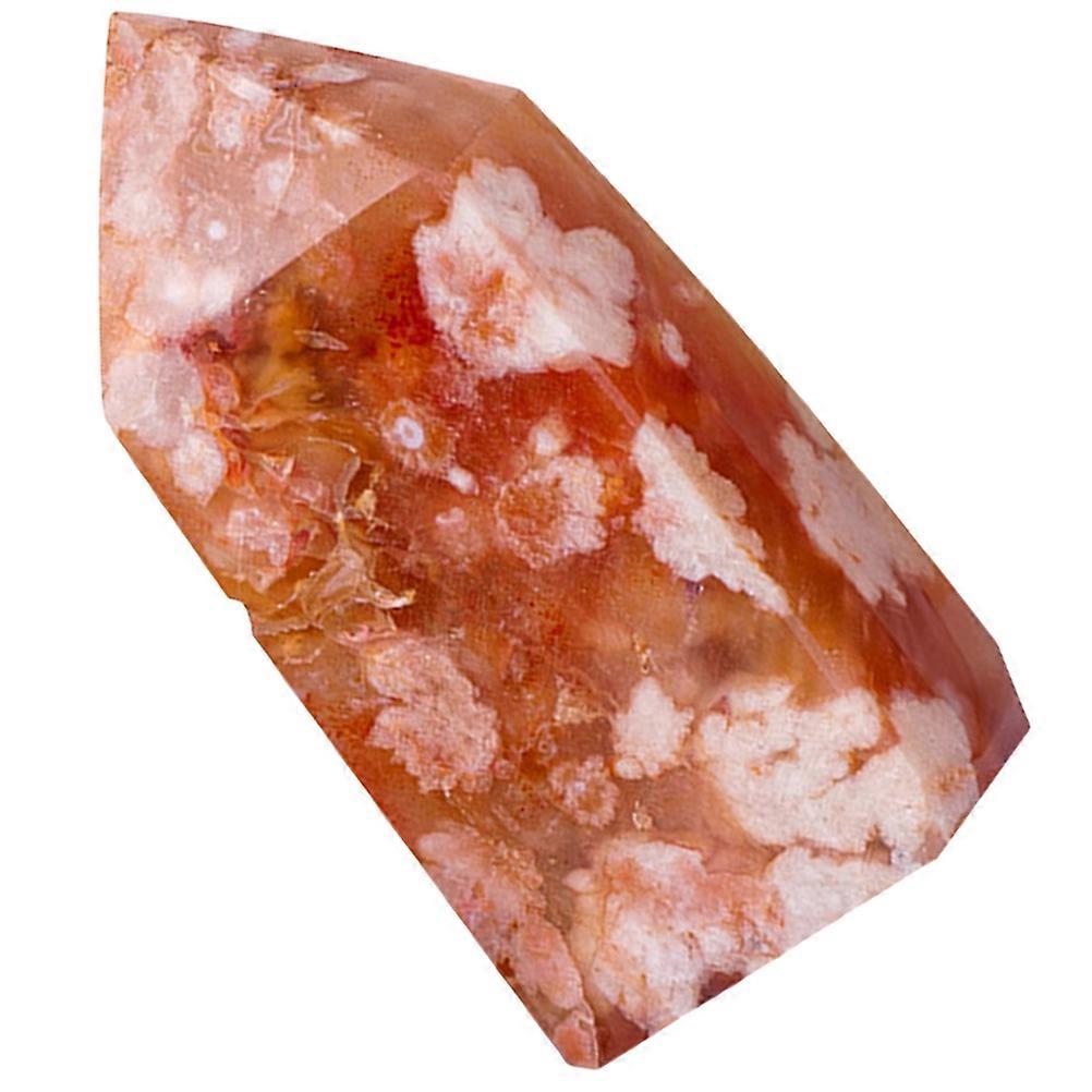 Decorative Crystal Stone Wands Natural Crystal Stone 4Pcs Set for Home