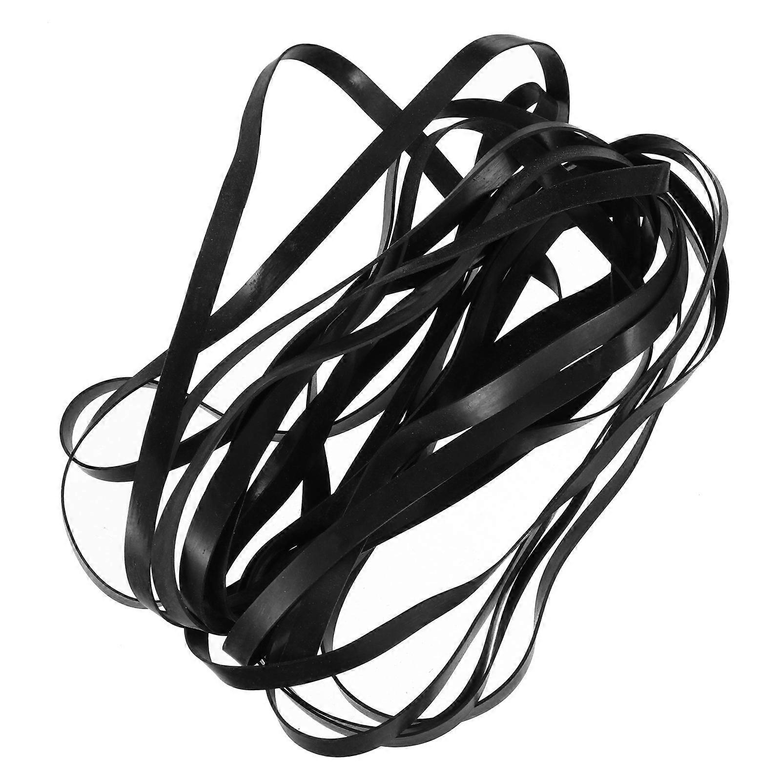 120Pcs Rubber Belt for Recorder Repair Mixed Square Cassette Tape Machine
