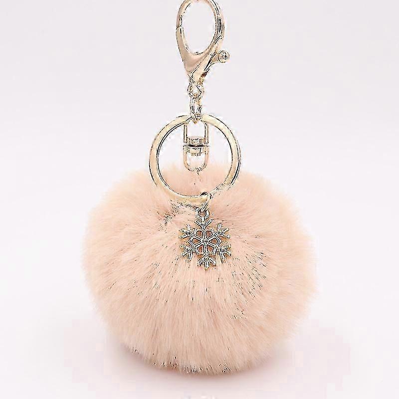 YOUGANG high quality 2023 - Artificial Fur Pom Pom Keychain