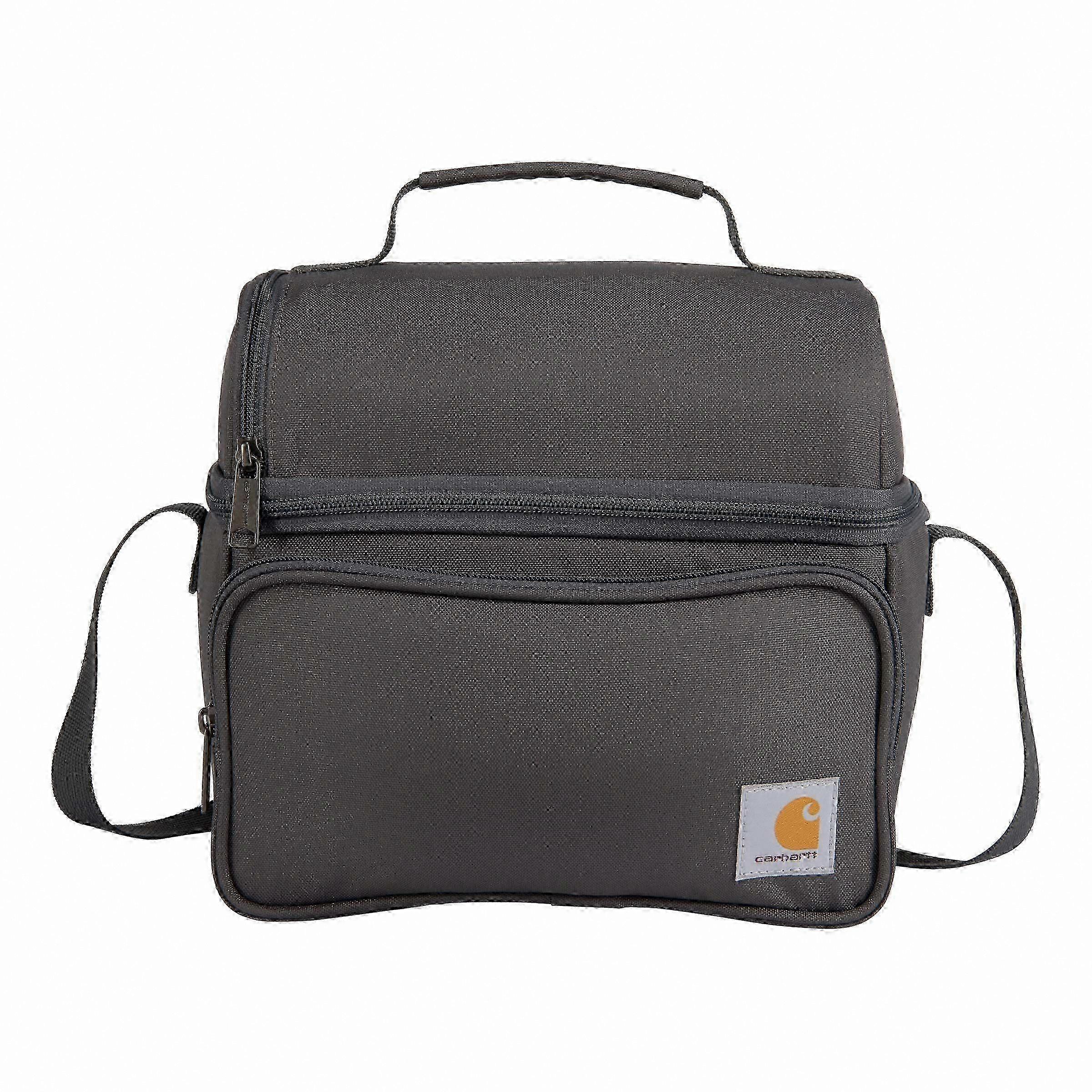 Portable Soft Cooler for Work and Daily Use, Grey Lunch Box for Construction Sites and Outdoor Areas