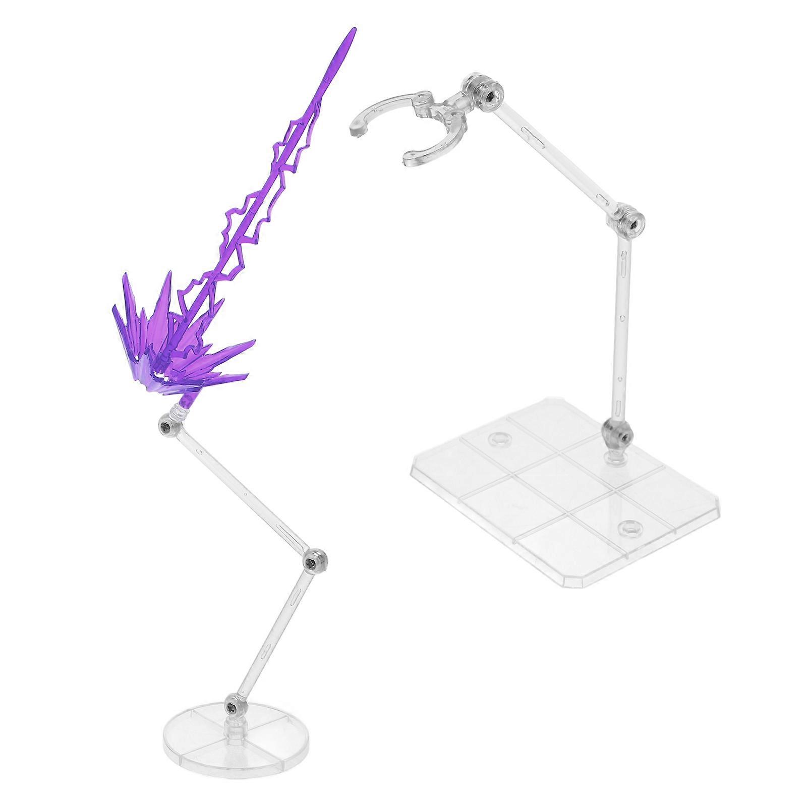 Collectible Doll Stand Display Support For Action Figures With Effect Enhancement In 12X9.5X7.5CM Size In 1 Set