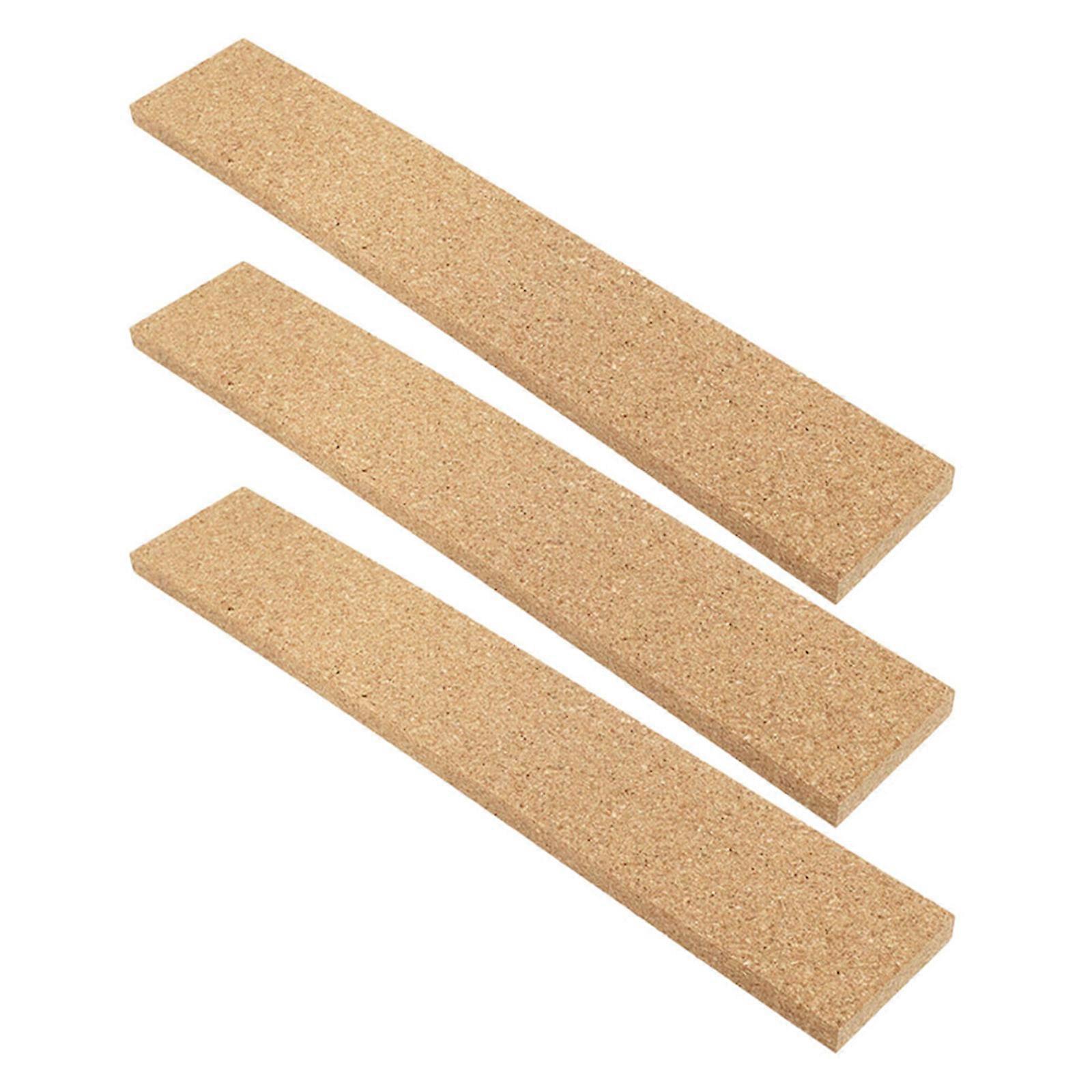 Frameless Cork Strips 6 Pcs Rectangular Photo Display Suitable For Office Workers 30.00X5.00X0.60CM Safe Convenient Design