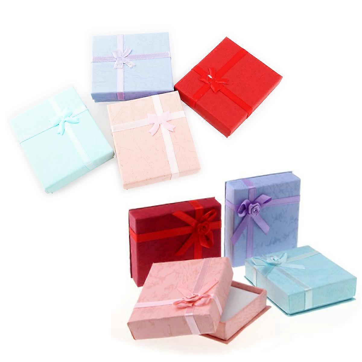 Jewelry Box Organizer Bowknot Style for Gift 16Pcs Assorted