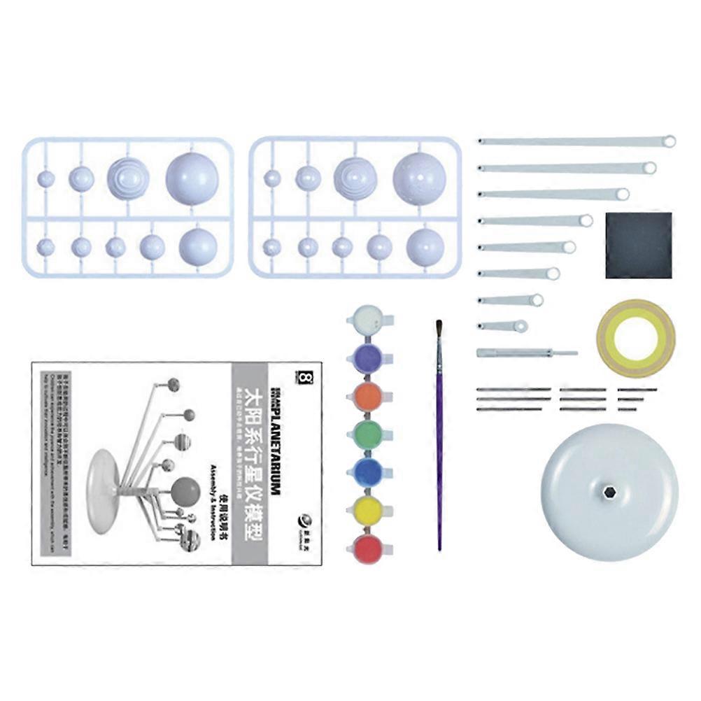 Solar System Model Kit for Planets Toy Teaching Instrument 7Sets