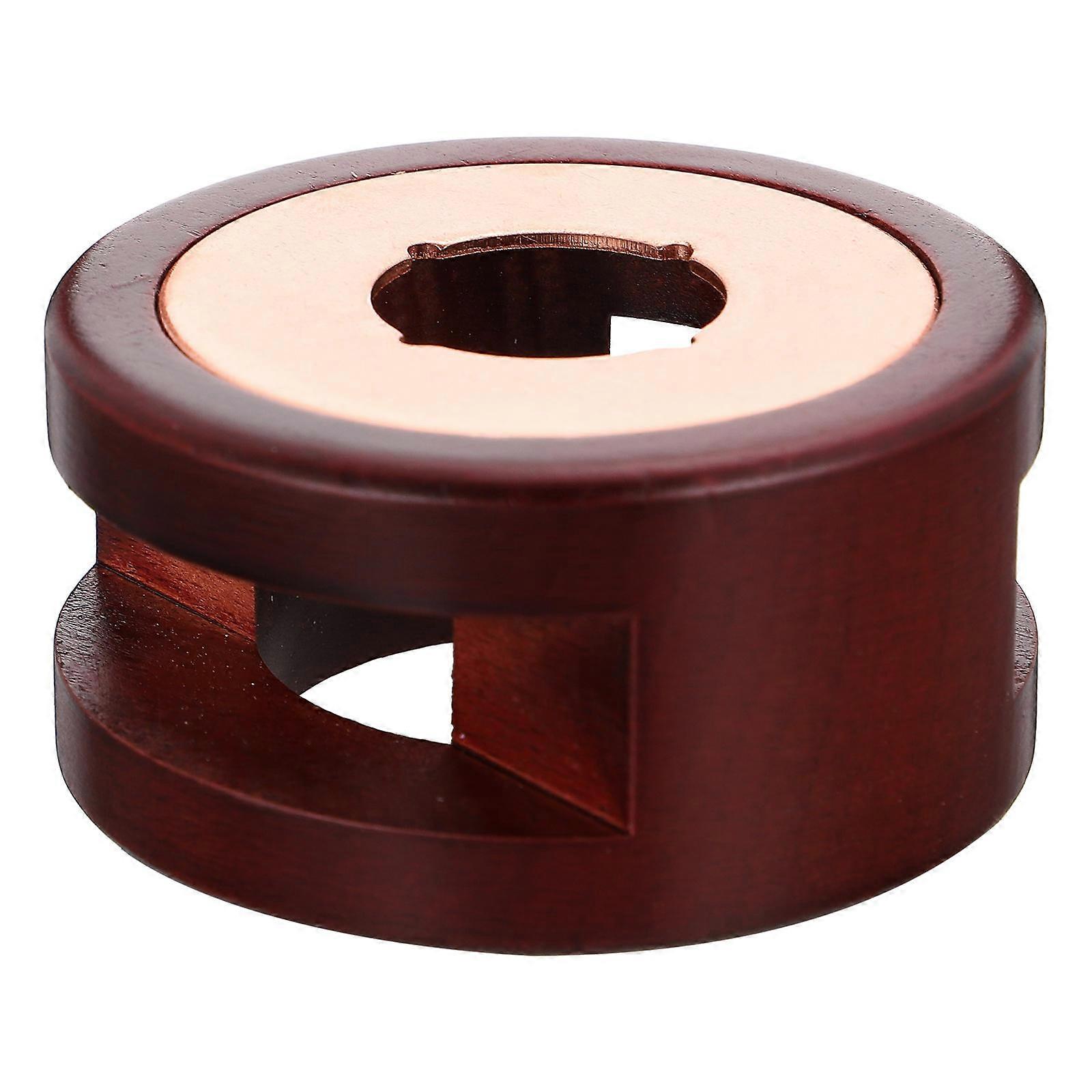 2Pcs Household Wax Stove Delicate Wax Warmer Ideal For Retro Letters Size 7.5X7.5X4CM Melting Wax Circular Shape