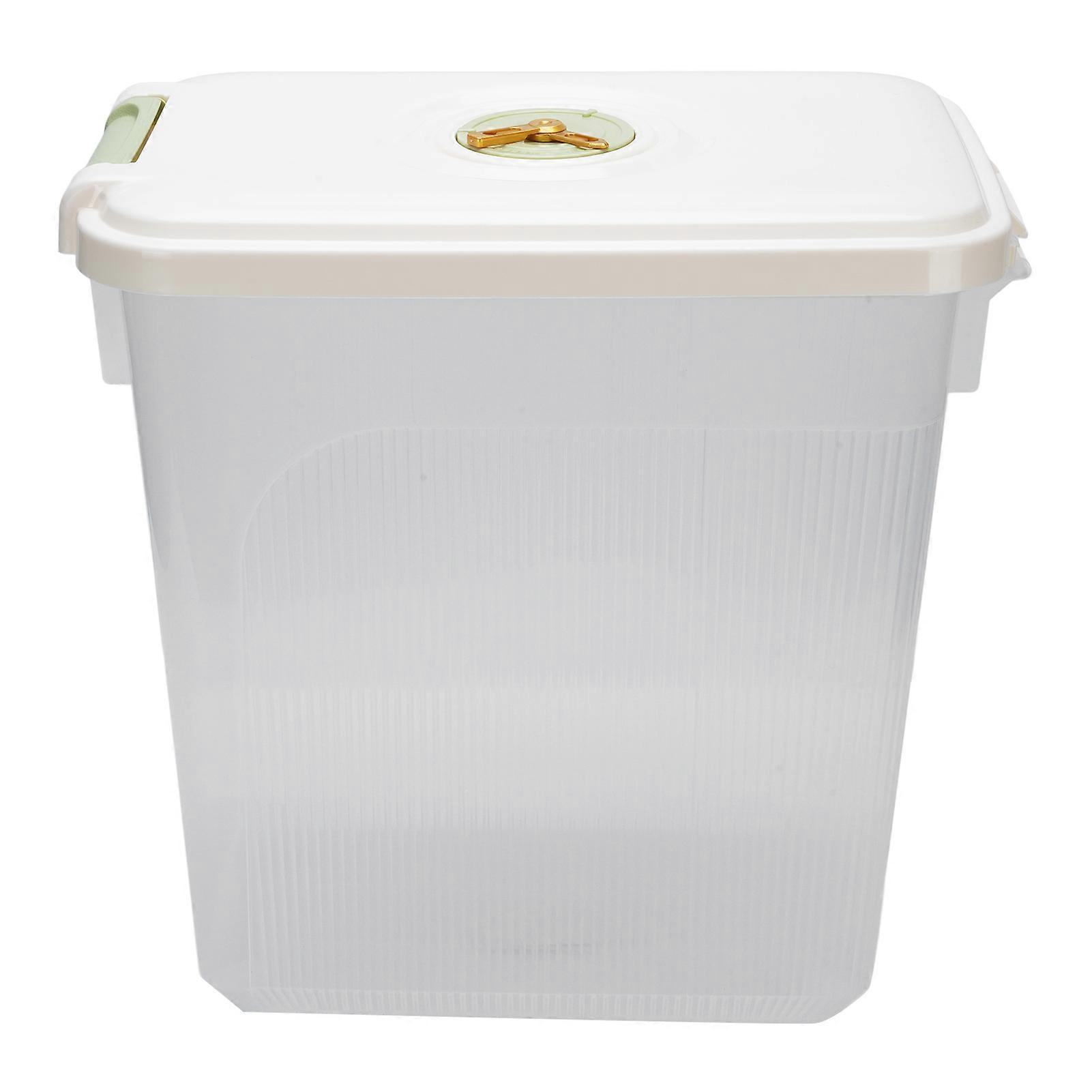 Damp Proof Airtight Rice Storage Container 30kg Thickened PP Lid