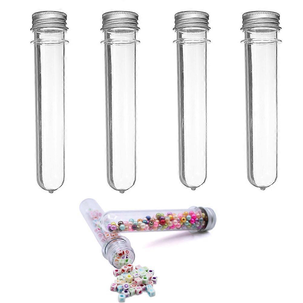 Clear Pet Tube Mask Bottles for Storage Use 24Pcs Transparent Cosmetic Containers